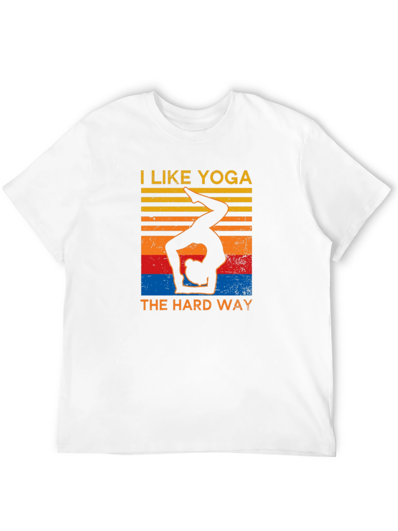 Yoga Hard Way Graphic T-Shirt