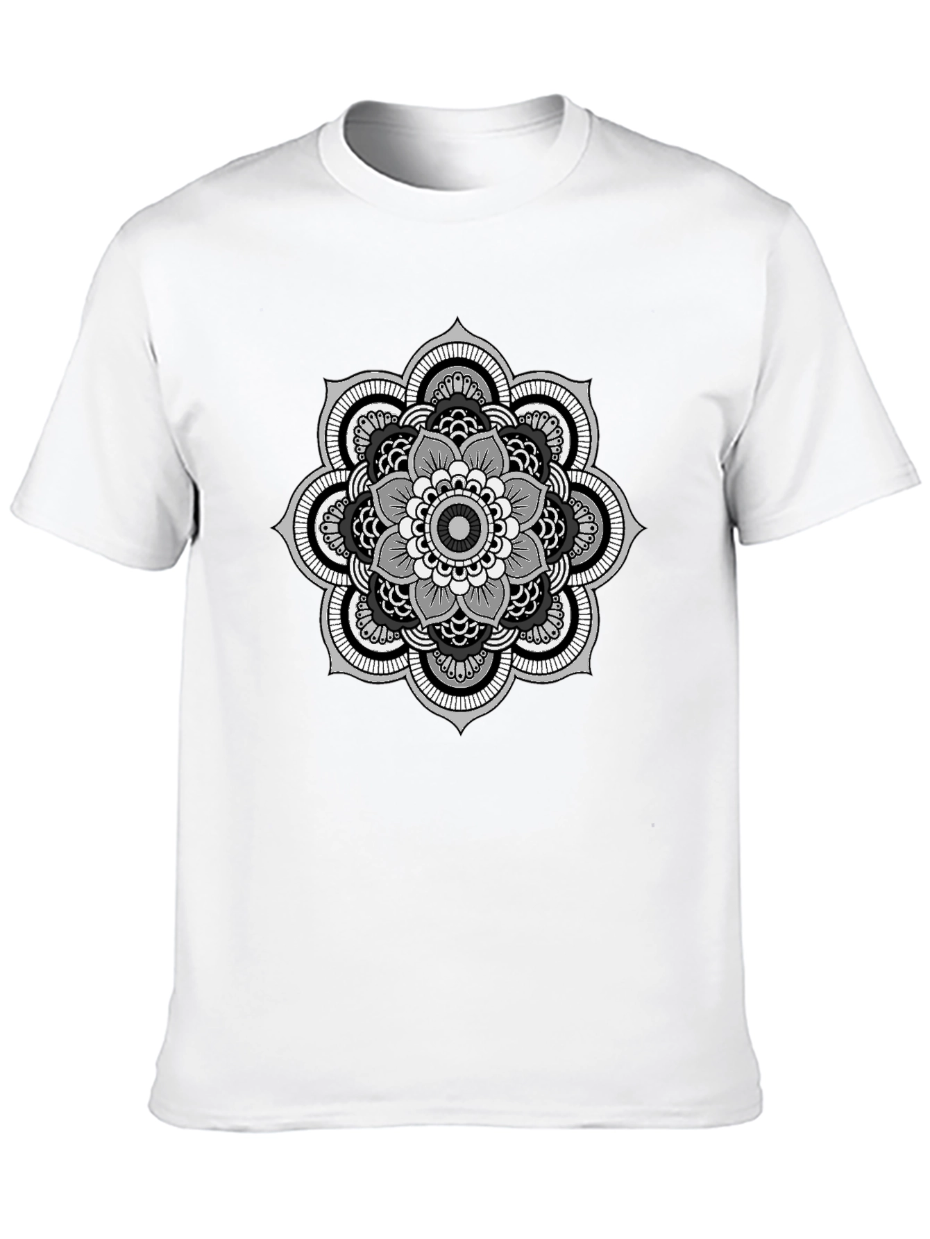 Mandala Graphic Black T-Shirt
