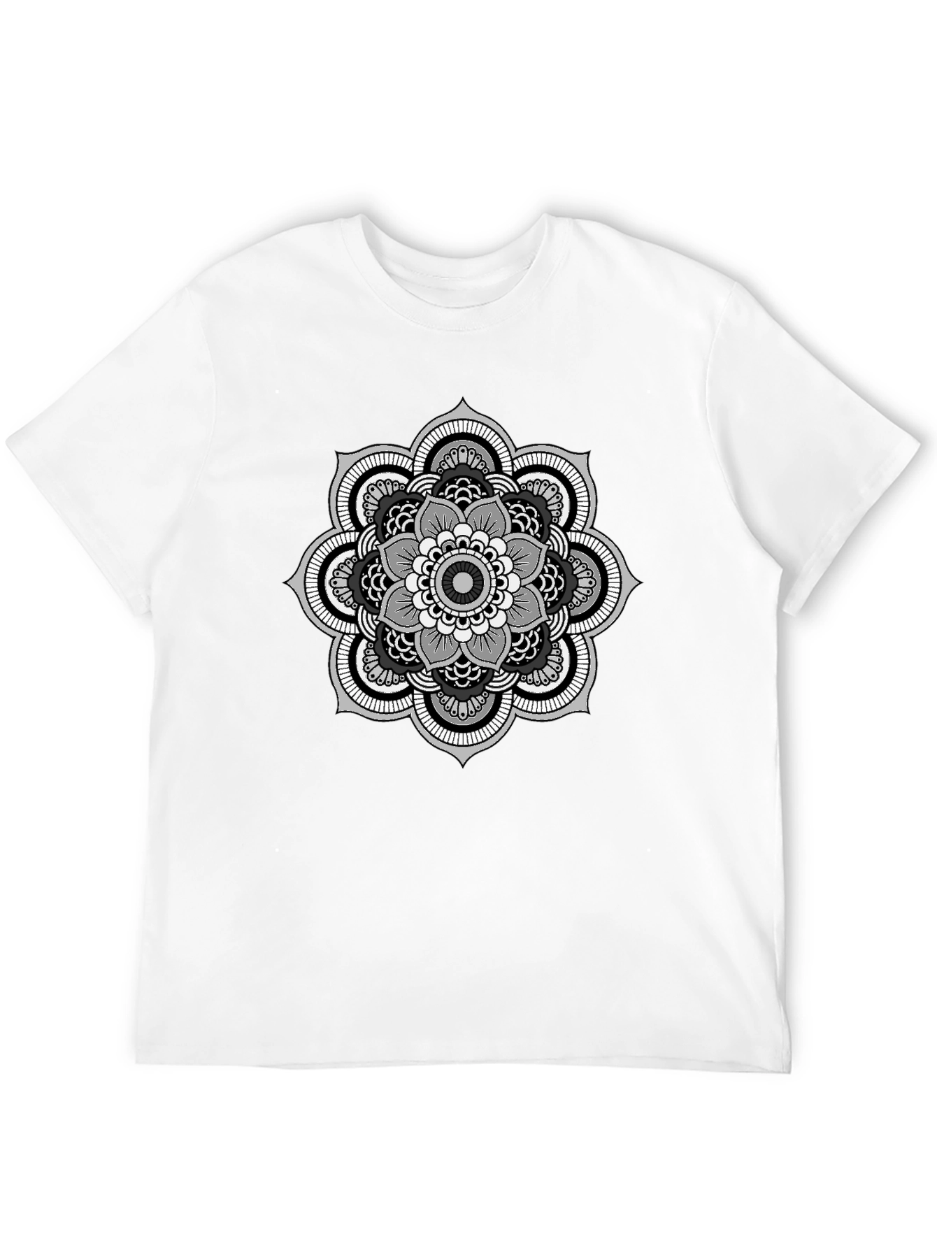 Mandala Graphic Black T-Shirt