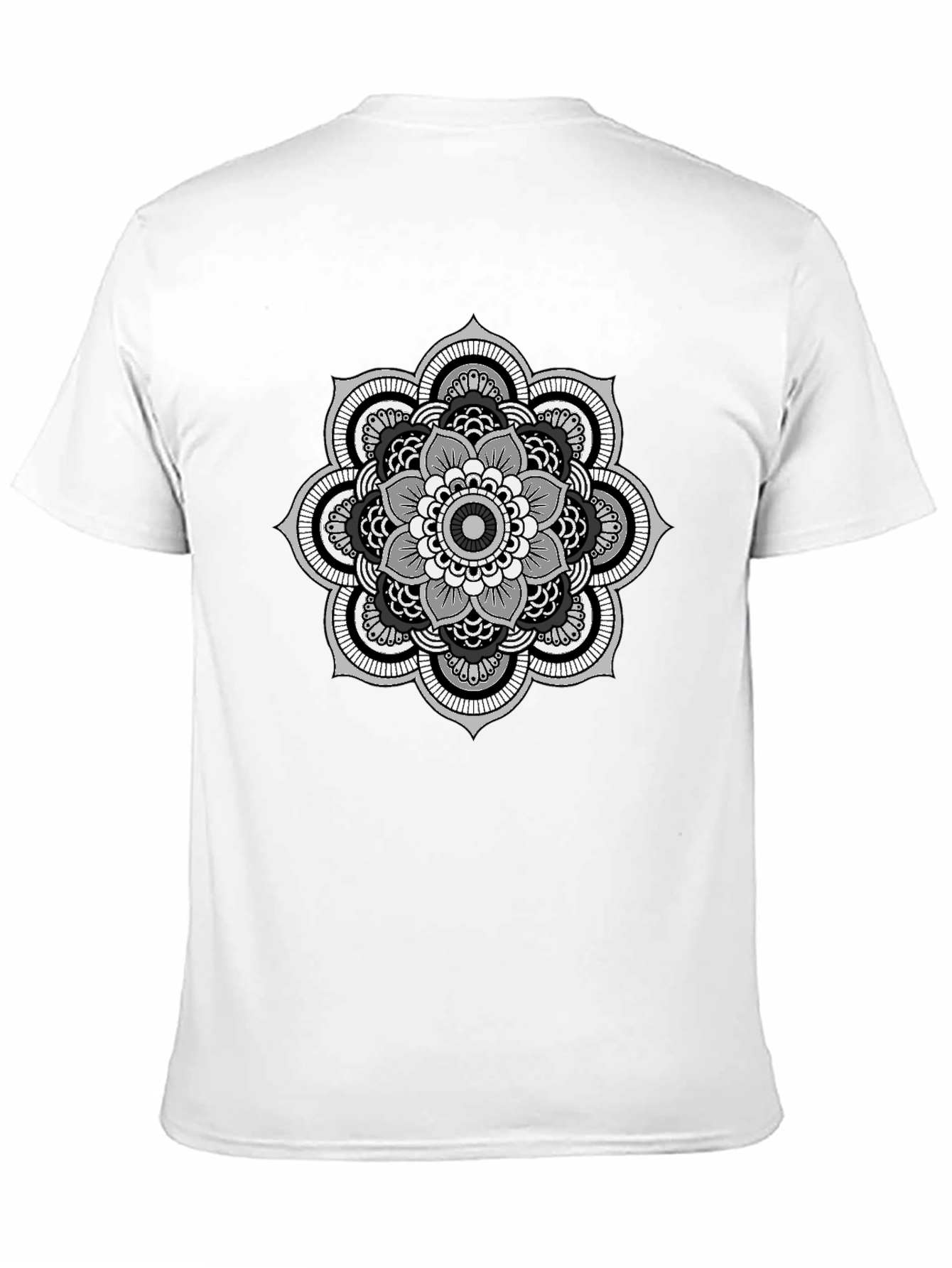 Mandala Graphic Black T-Shirt