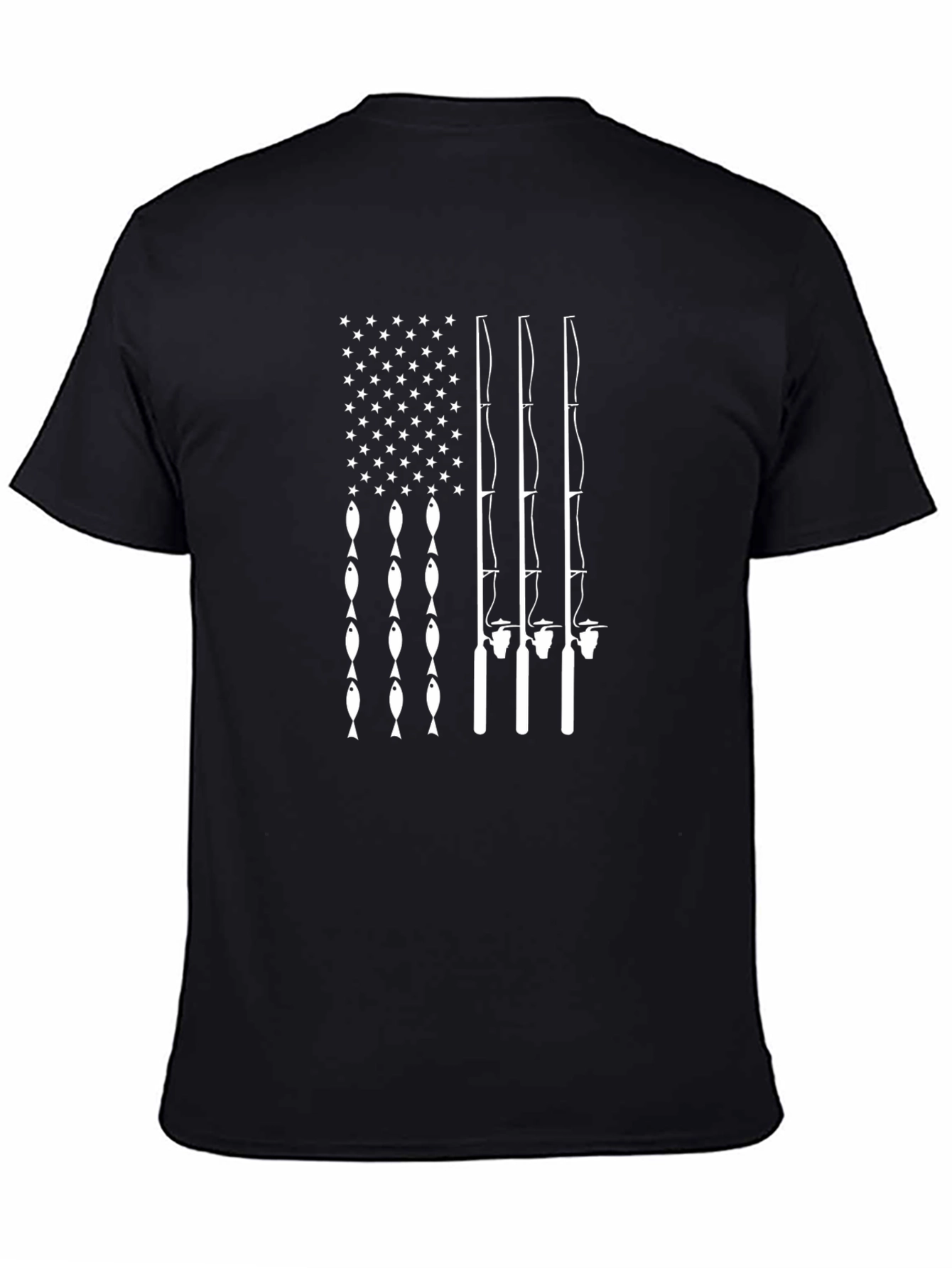 Fishing Flag Graphic Tee