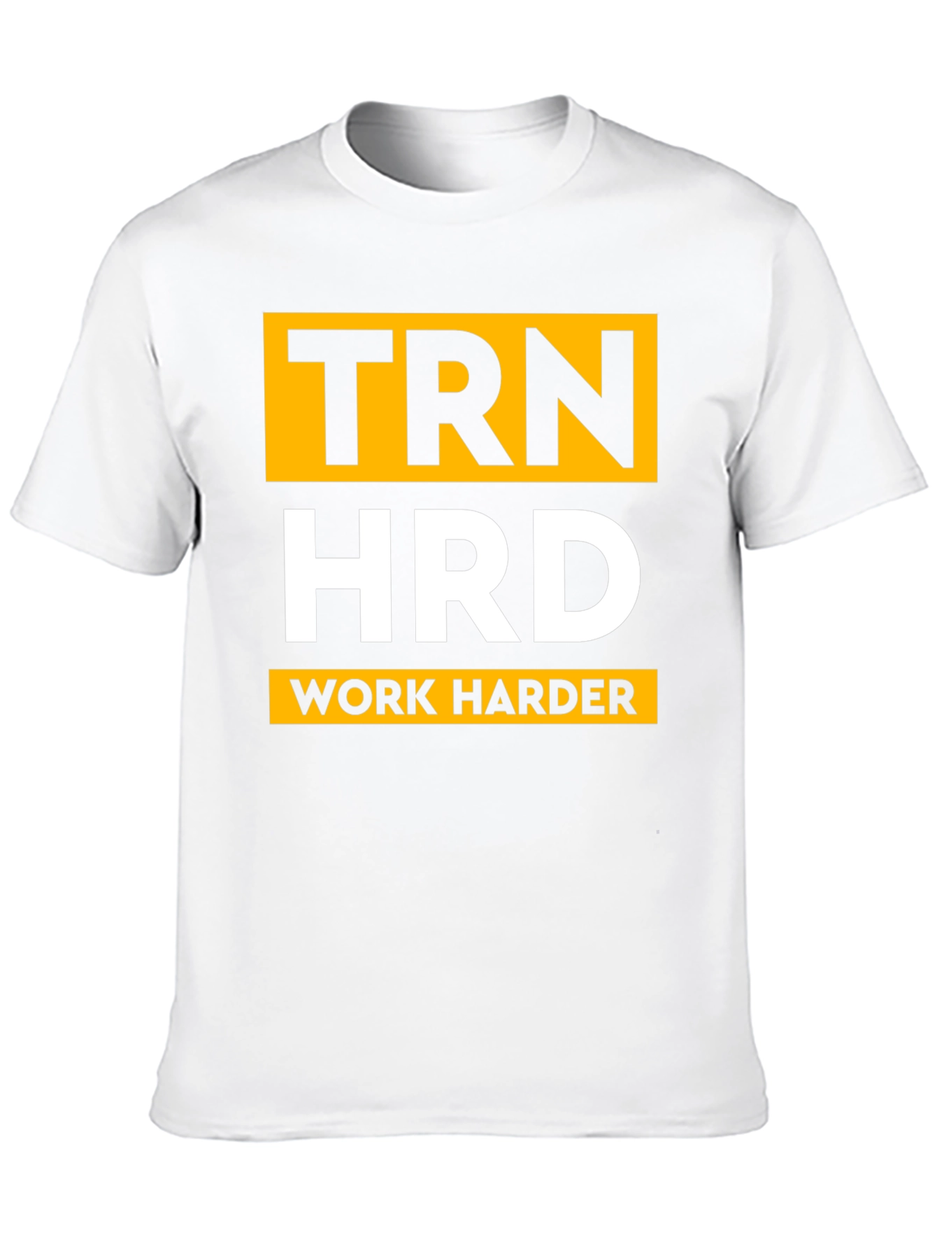 TRN HRD Work Harder Graphic Tee - Black