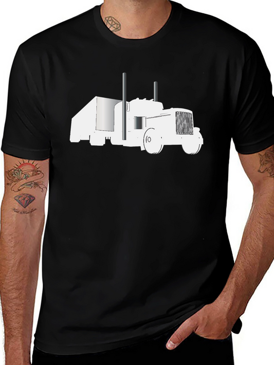 Truck Graphic Black Tee - Diesel Power Style
