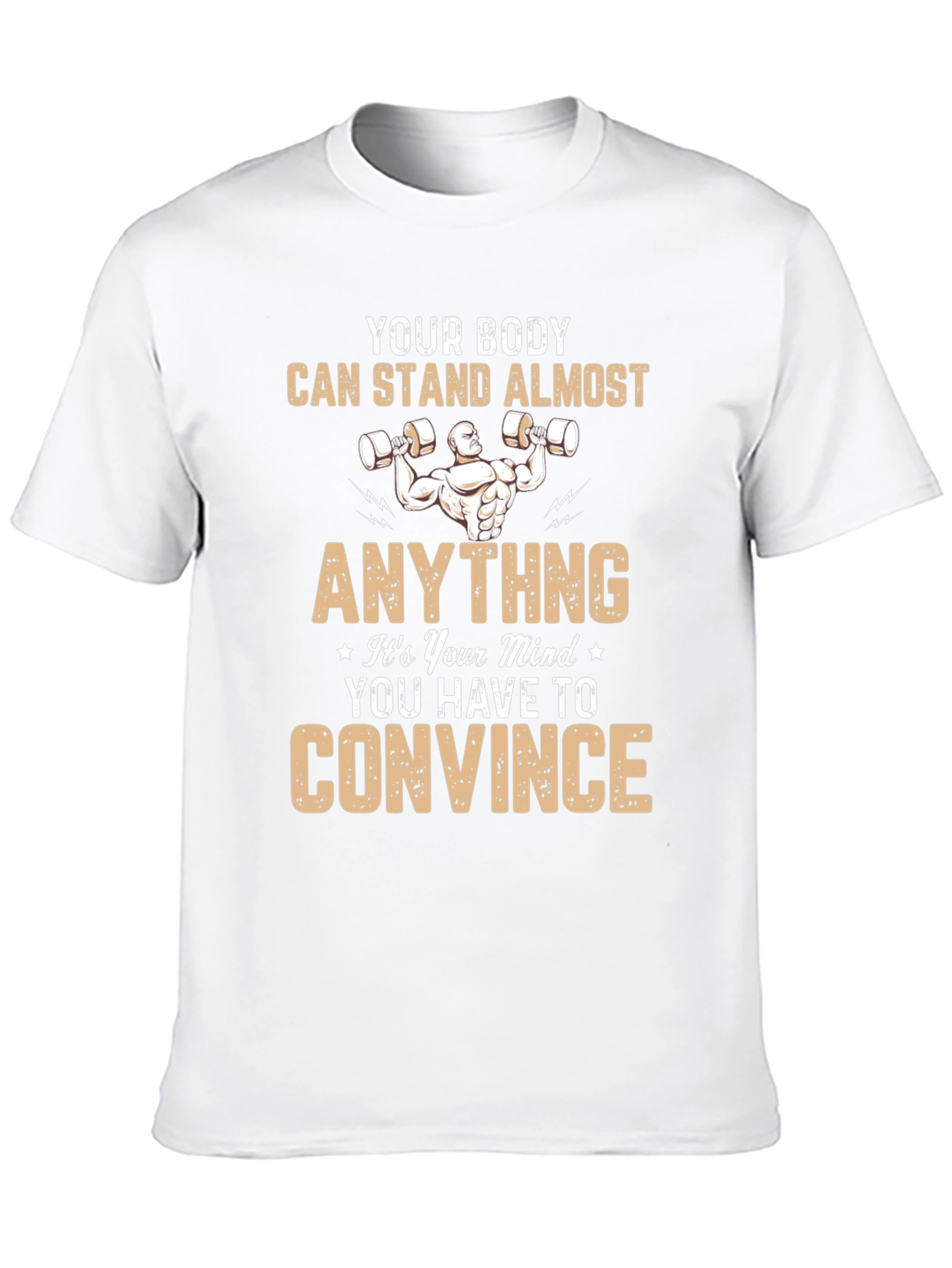 Motivational Workout T-Shirt - Body & Mind