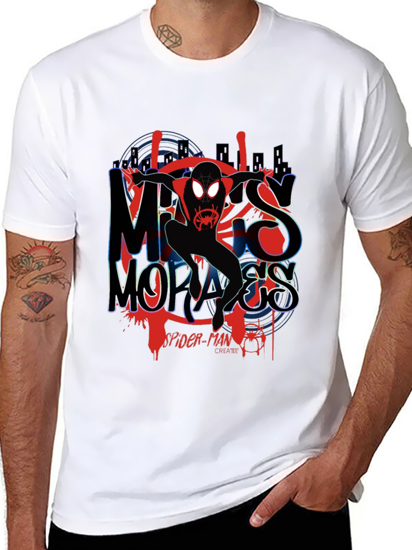 Miles Morales Spider-Man Graphic Tee