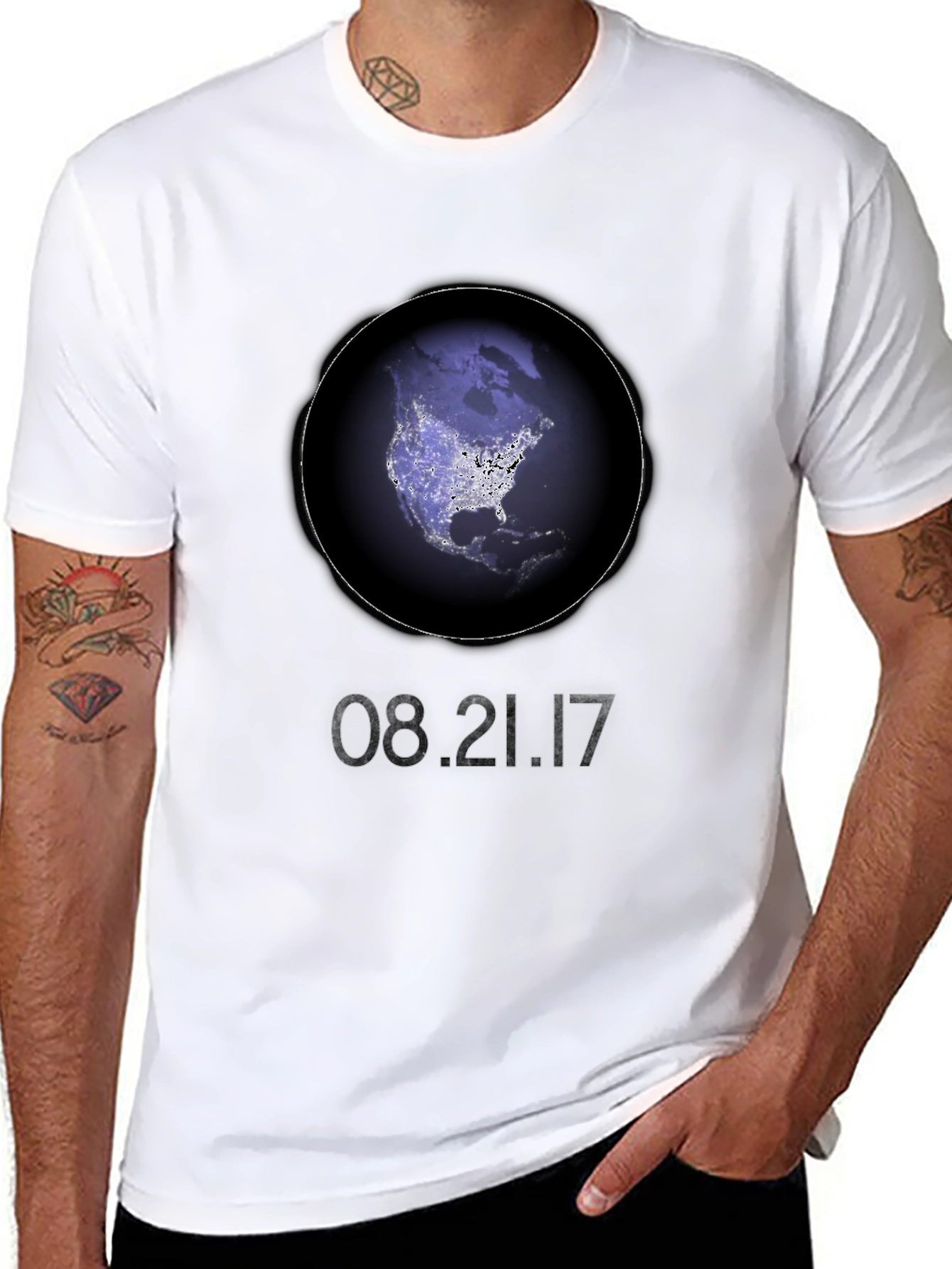 Eclipse 2017 T-Shirt - Total Solar Eclipse Souvenir Tee