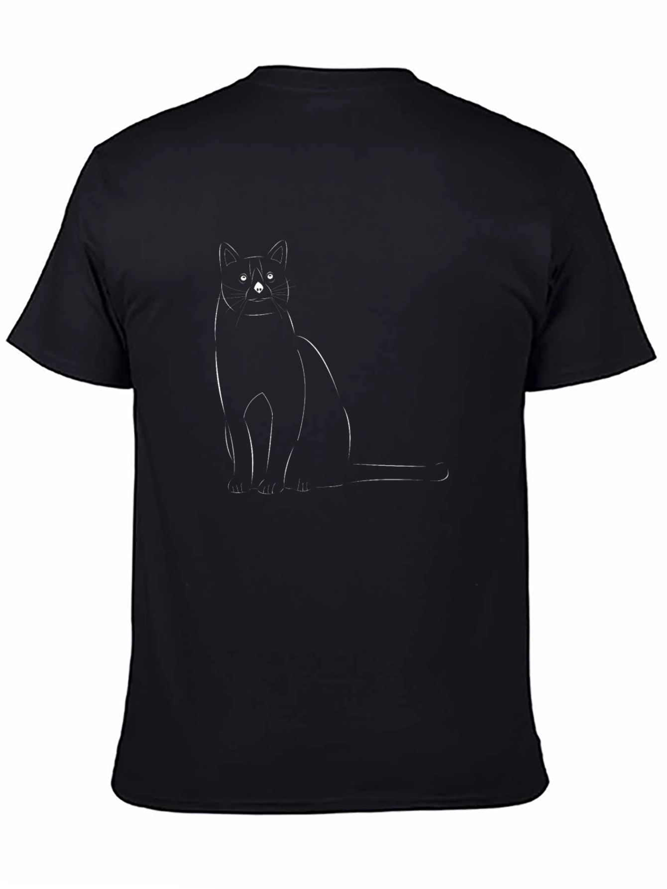 Black Cat Graphic T-Shirt Unisex Tee