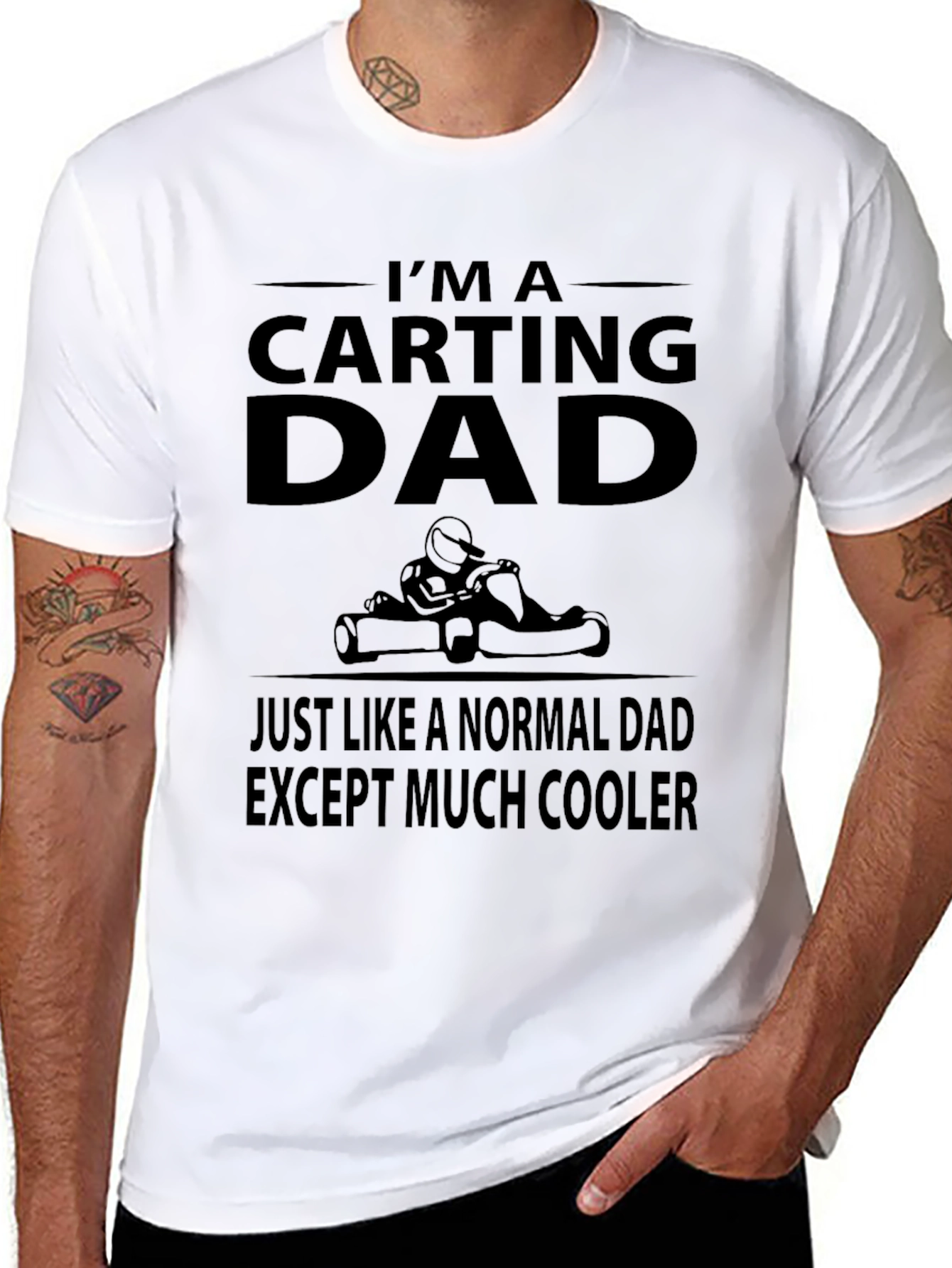 Cool Carting Dad T-Shirt