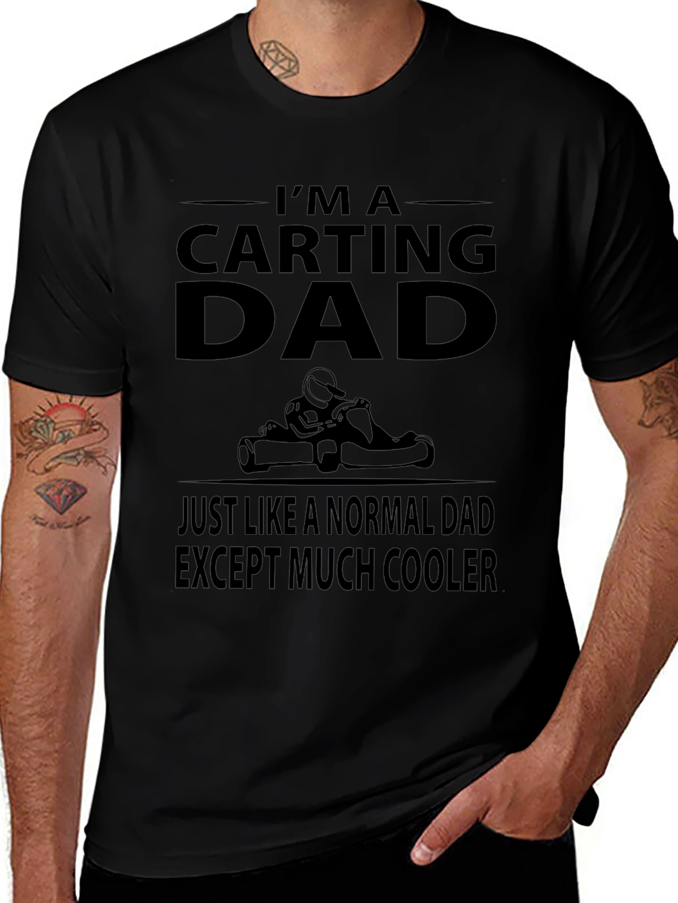 Cool Carting Dad T-Shirt