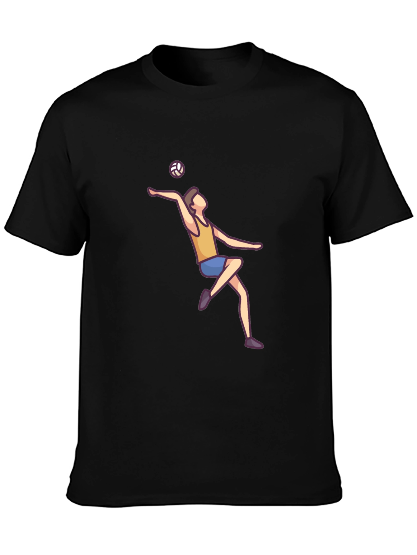 Volleyball Player Graphic Tee