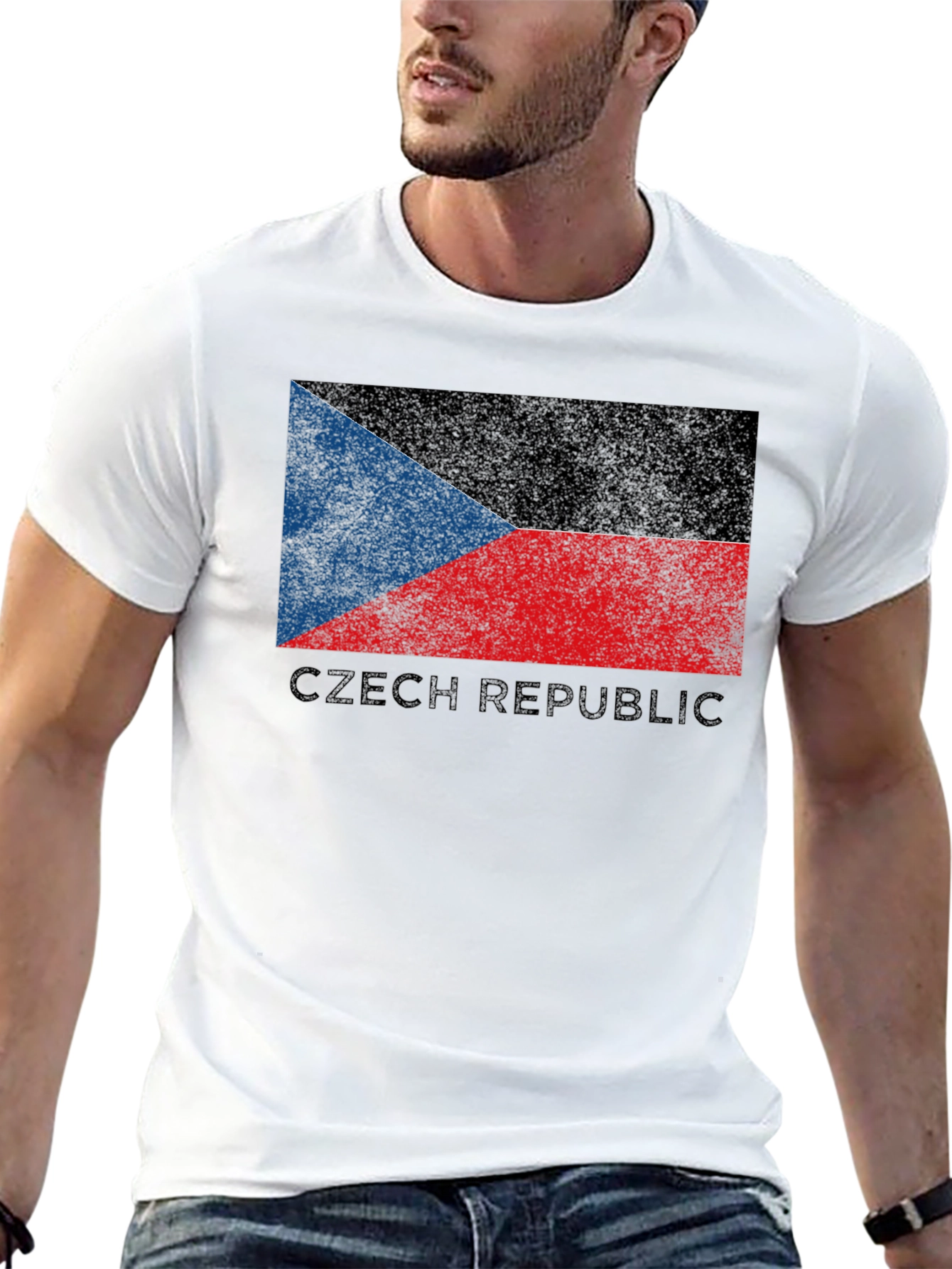 Czech Republic Flag T-Shirt