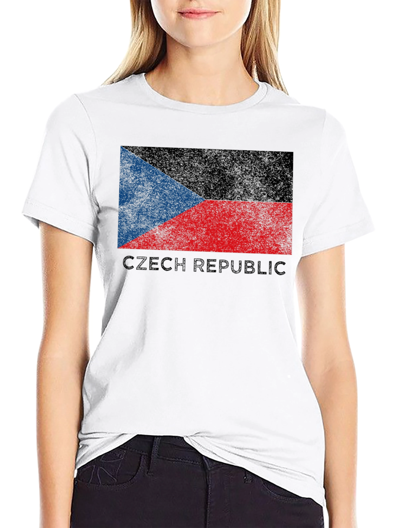 Czech Republic Flag T-Shirt