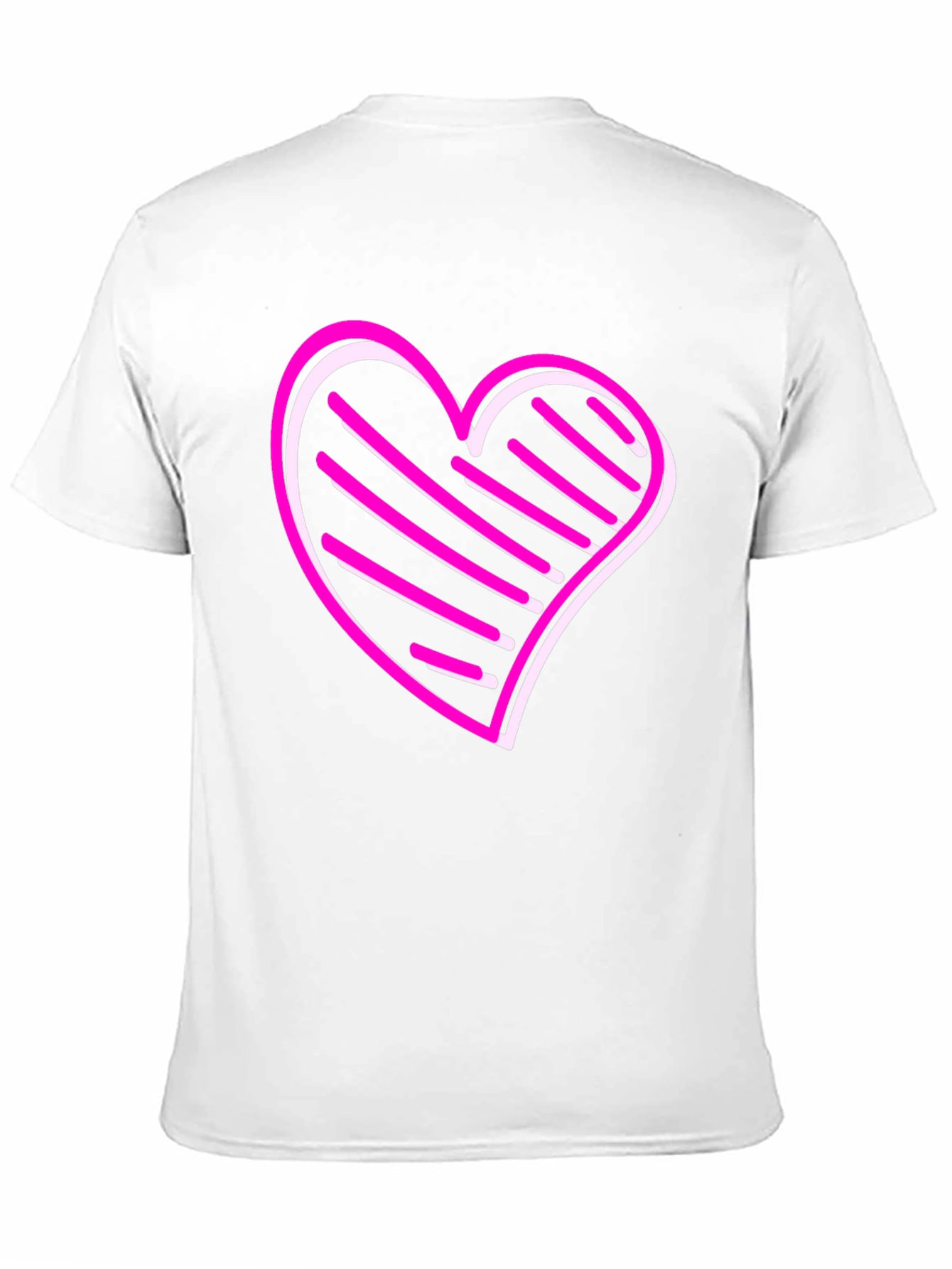 Heart Graphic Black T-Shirt