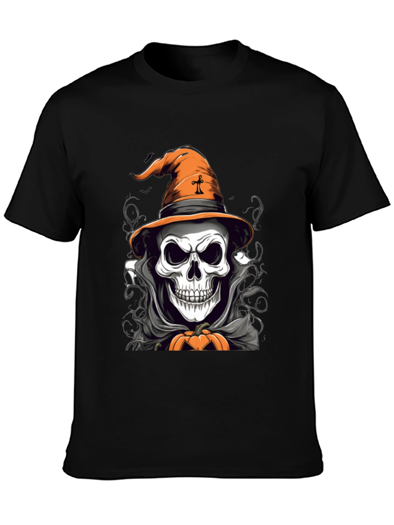 Halloween Skull Graphic Tee