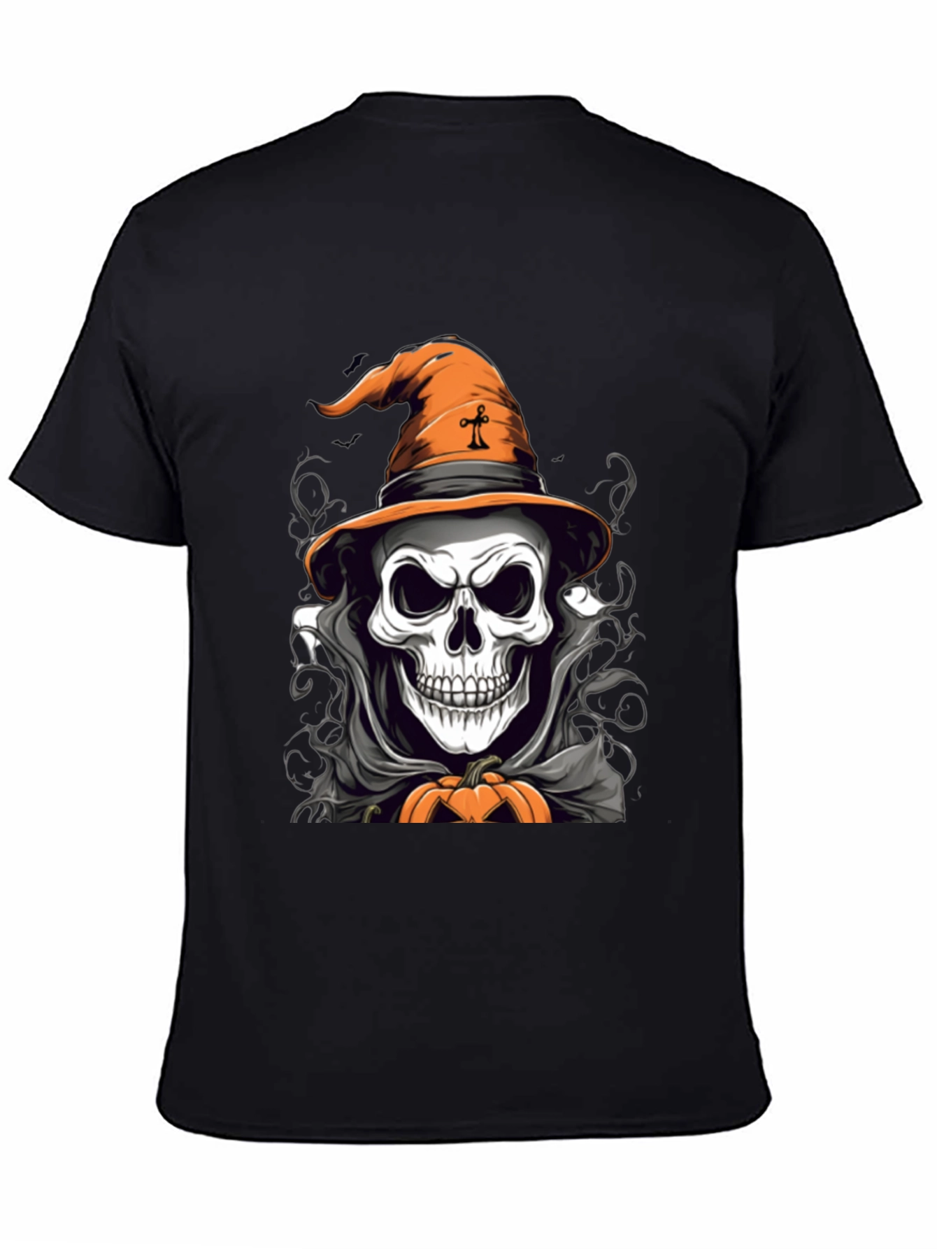Halloween Skull Graphic Tee