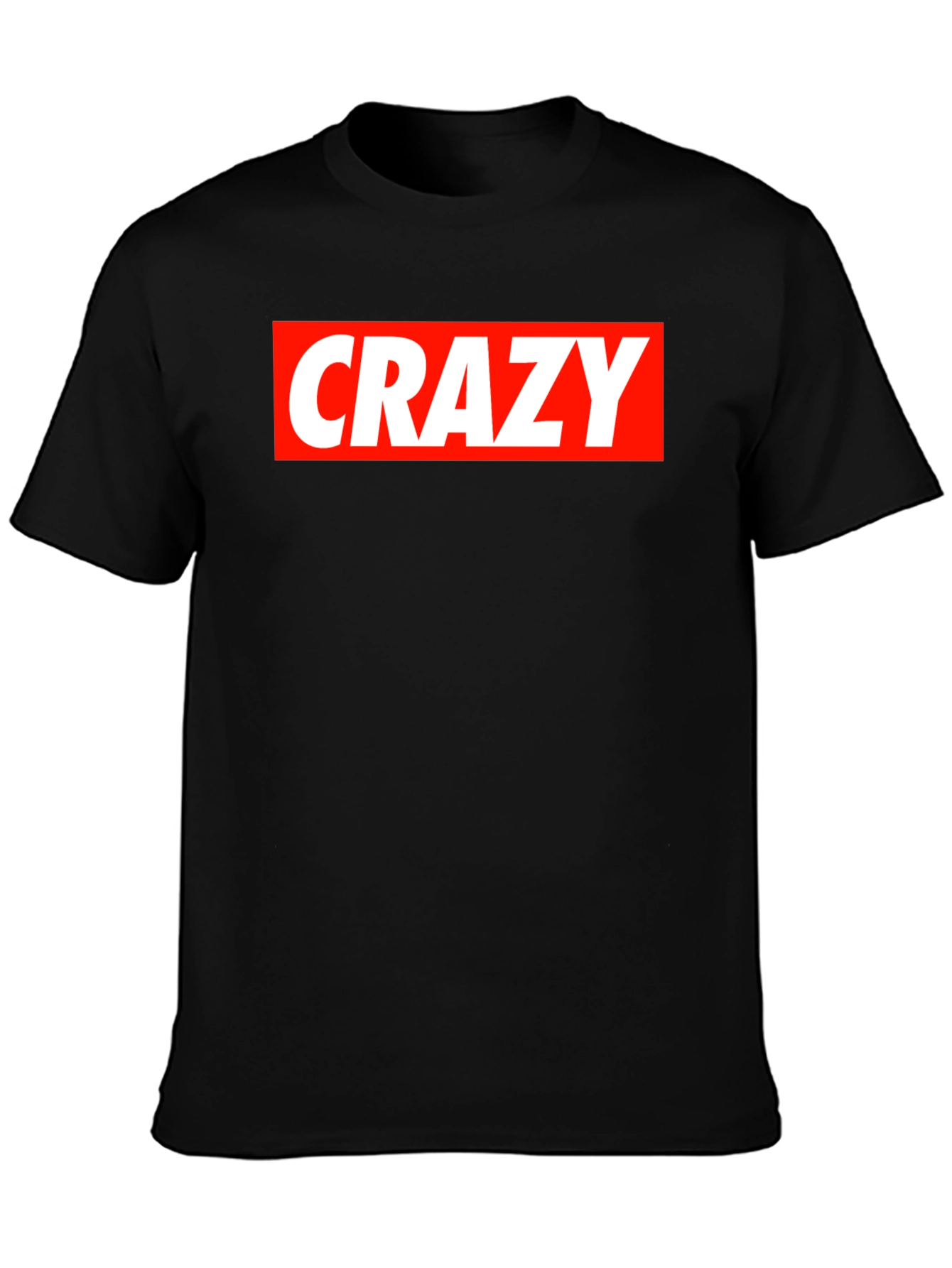 Crazy Graphic Tee - Bold Statement T-Shirt