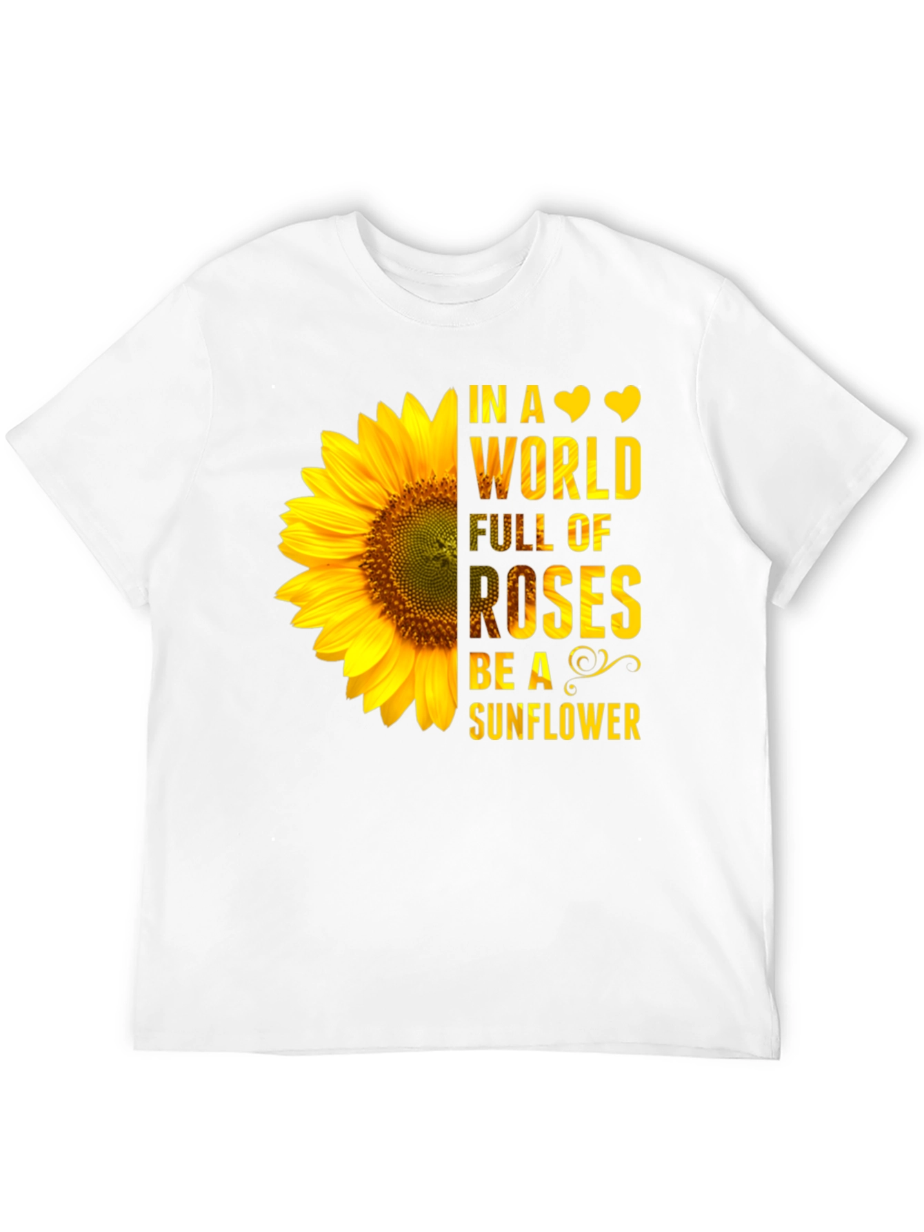 Sunflower Graphic Tee - Be a Sunflower