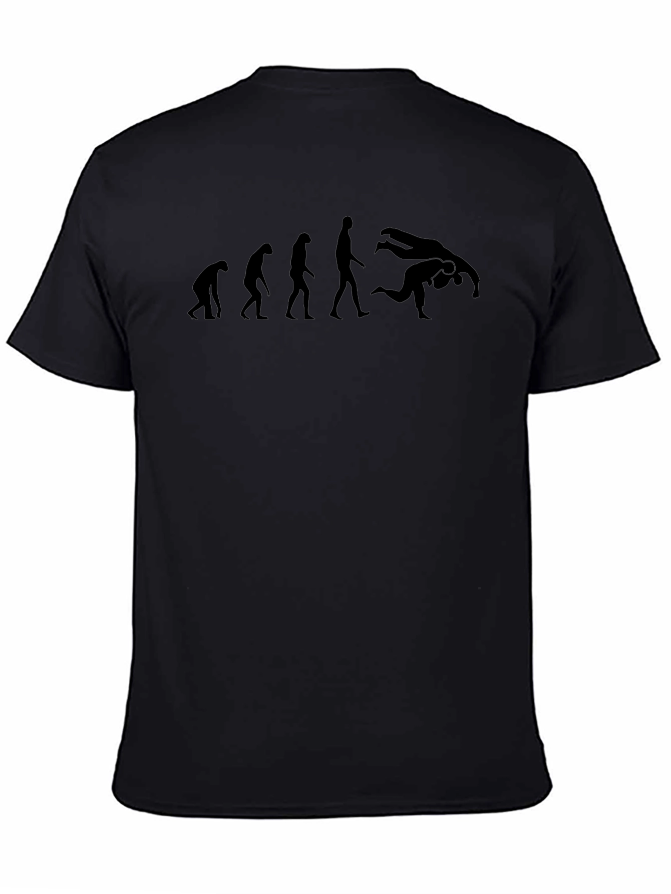Evolution of Wrestling Black T-Shirt