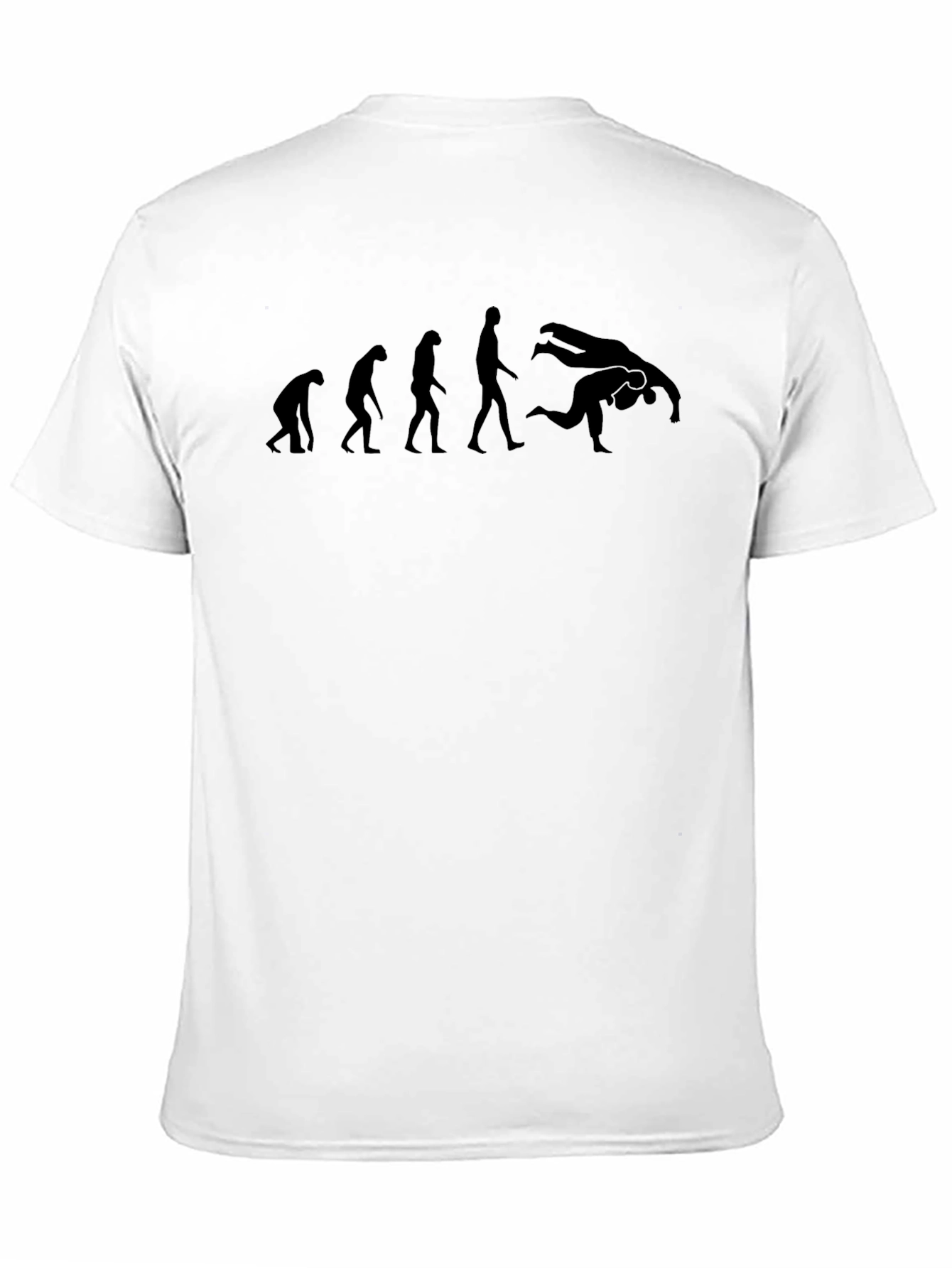 Evolution of Wrestling Black T-Shirt