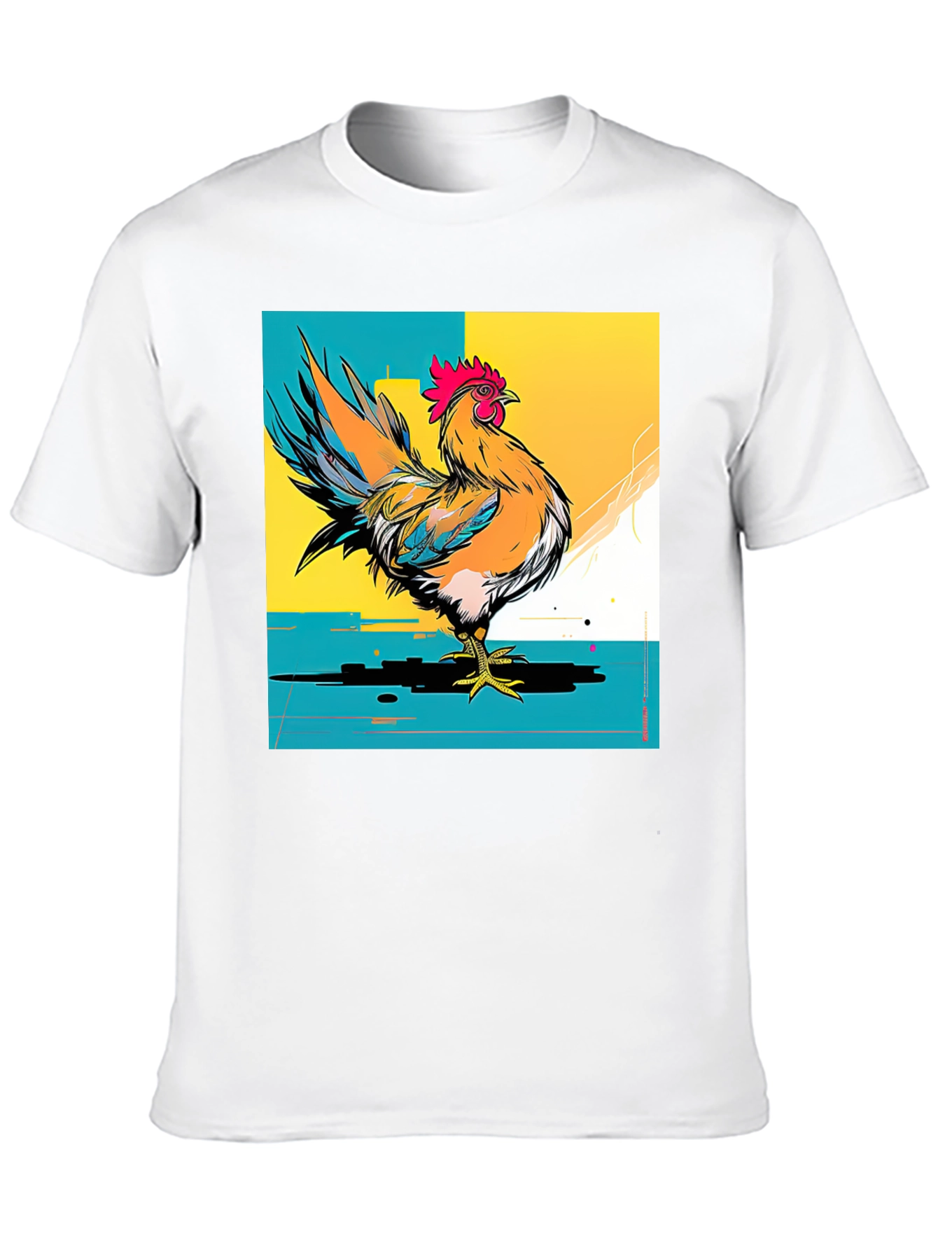 Rooster Graphic T-Shirt