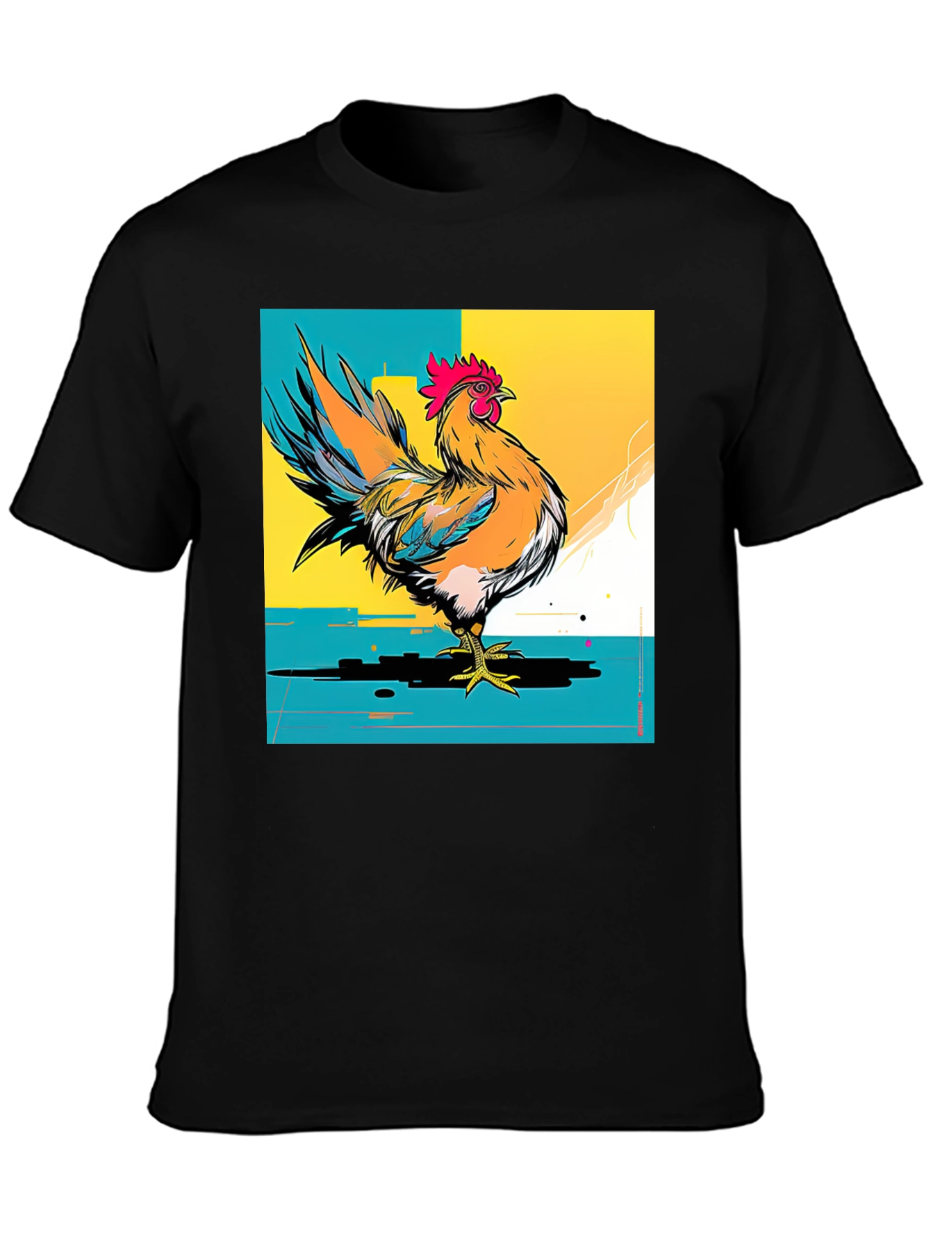Rooster Graphic T-Shirt