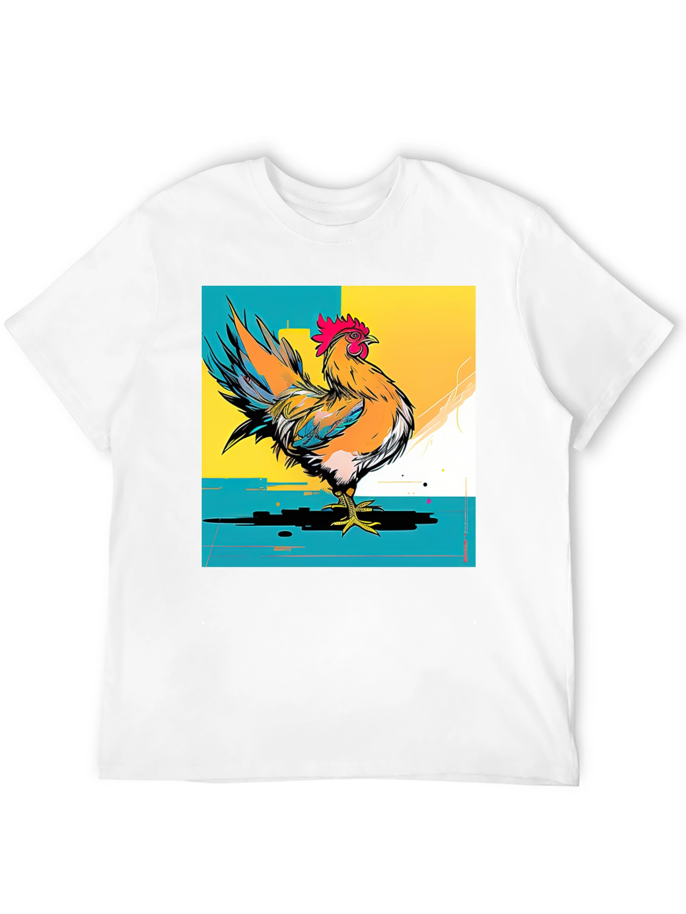 Rooster Graphic T-Shirt
