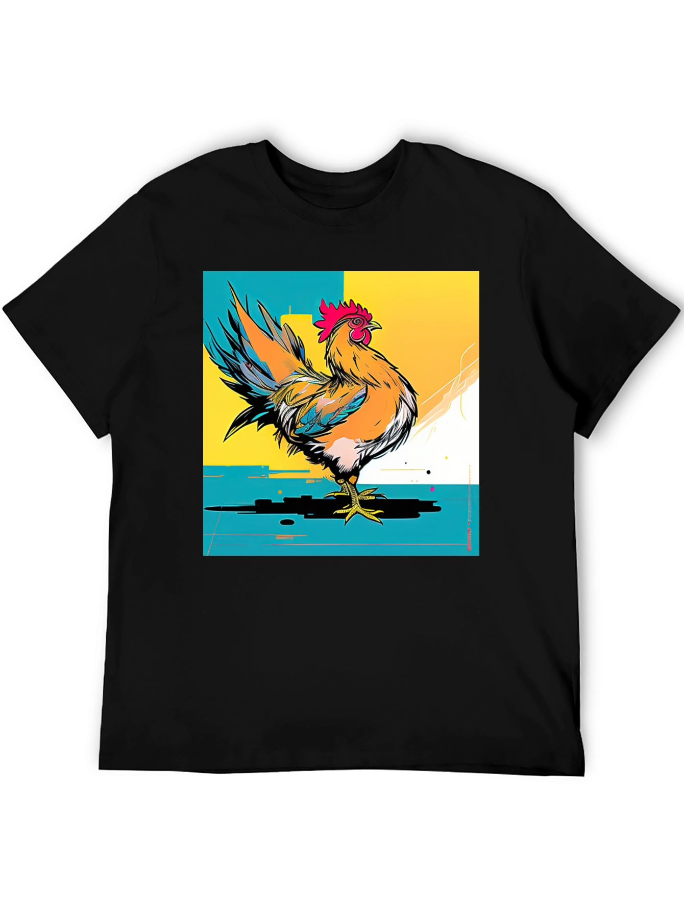 Rooster Graphic T-Shirt