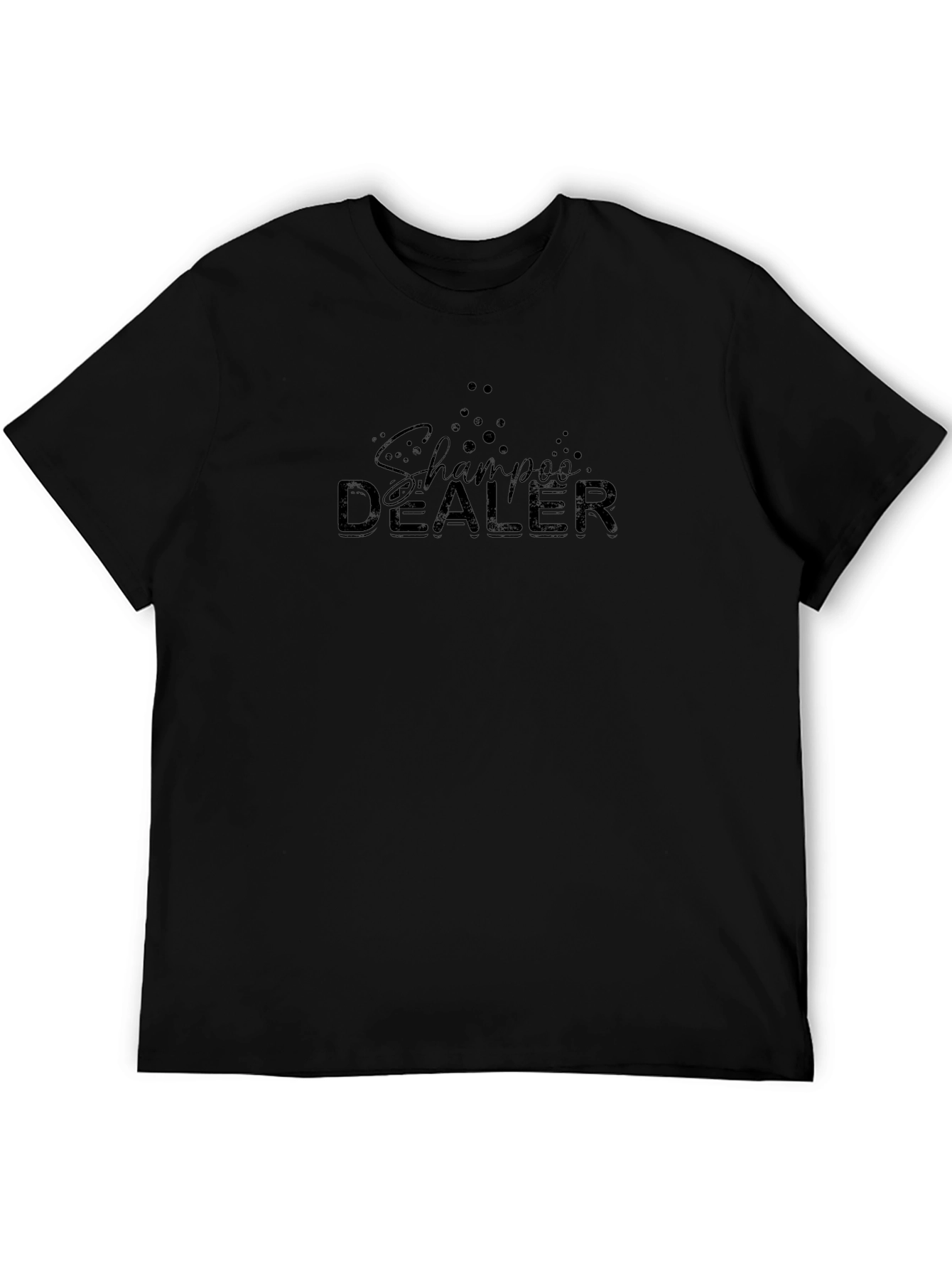 Shampoo Dealer Graphic Black T-Shirt