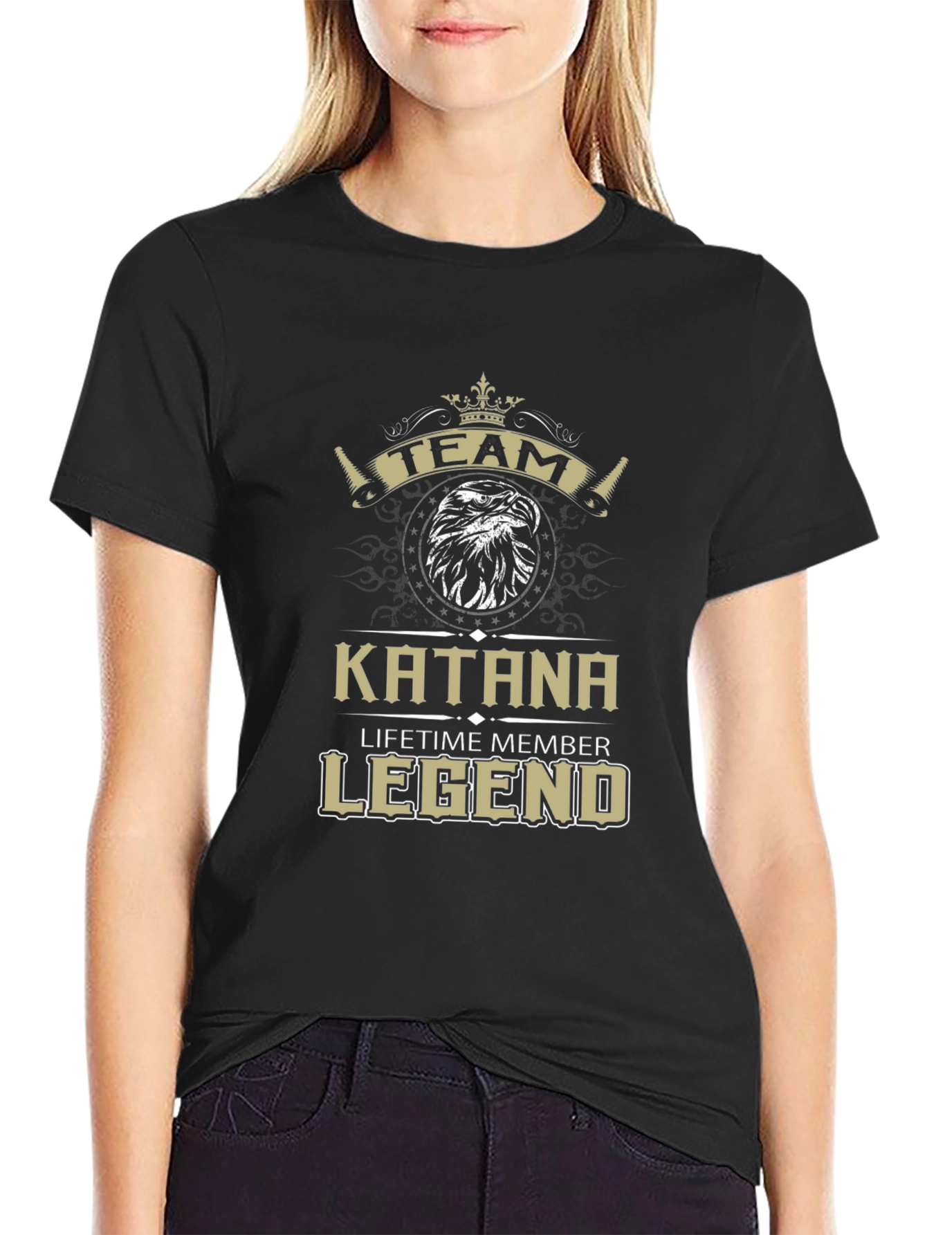 Katana Team Legend Lifetime Member Graphic T-Shirt