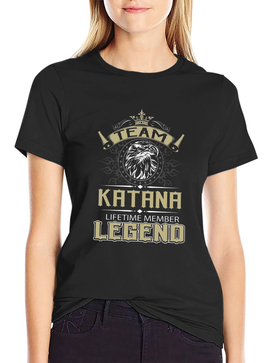 Katana Team Legend Lifetime Member Graphic T-Shirt