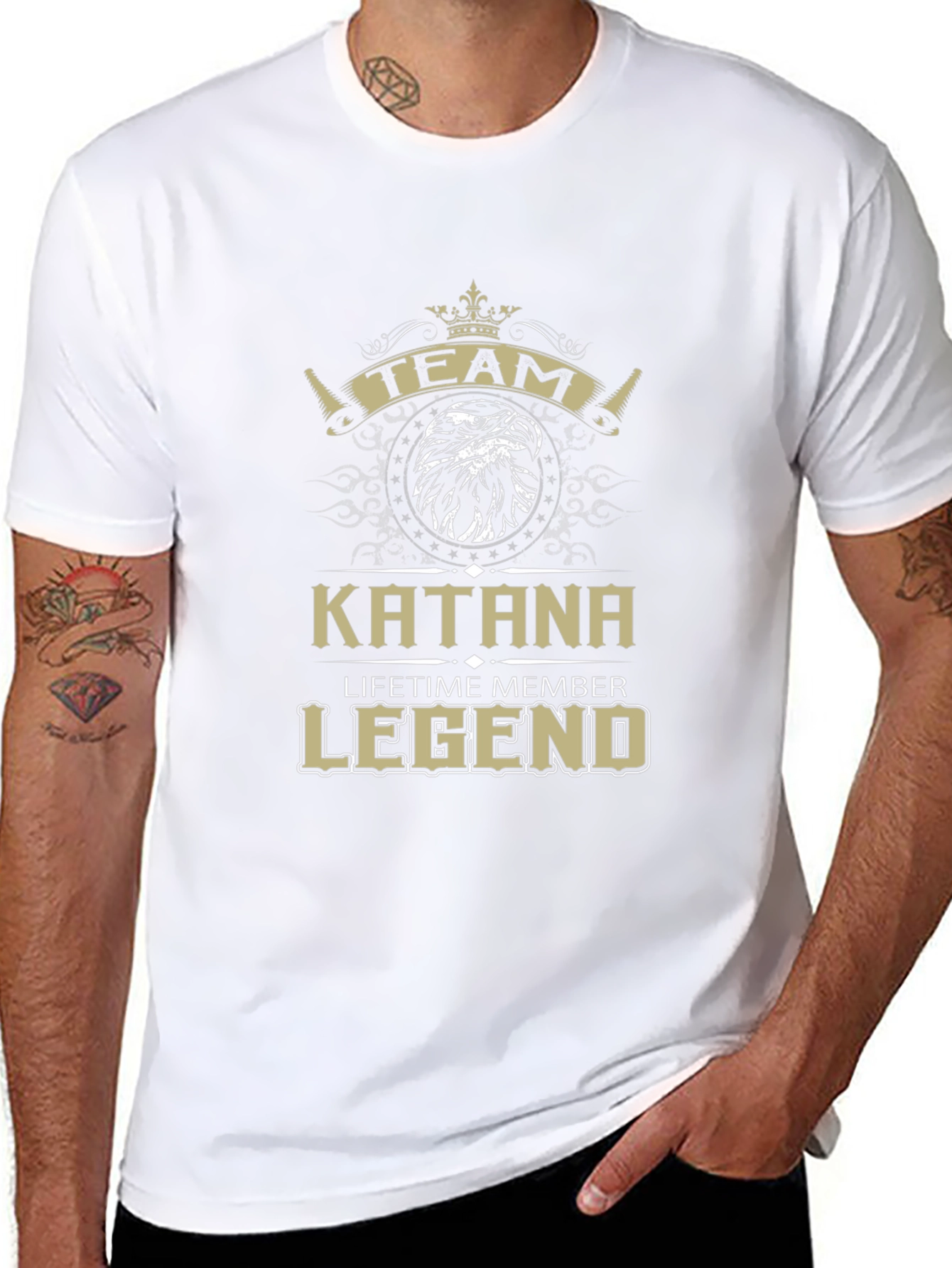 Katana Team Legend Lifetime Member Graphic T-Shirt