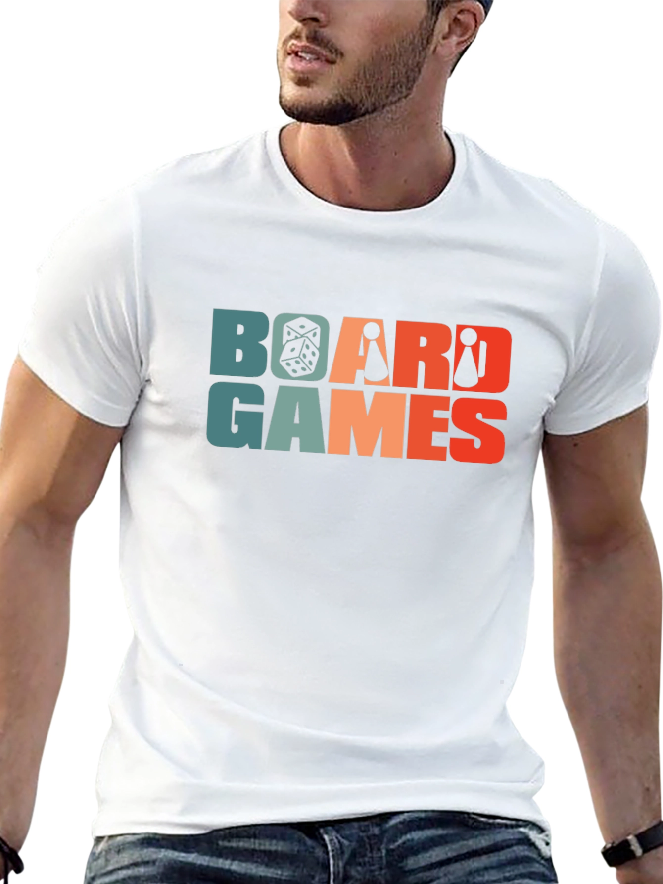 Board Games Retro Style Tee
