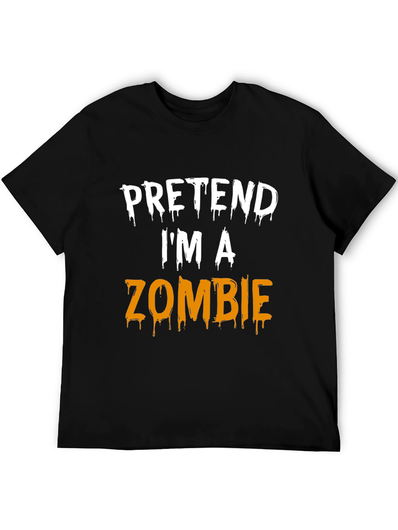 Pretend Im A Zombie Funny Halloween T-Shirt