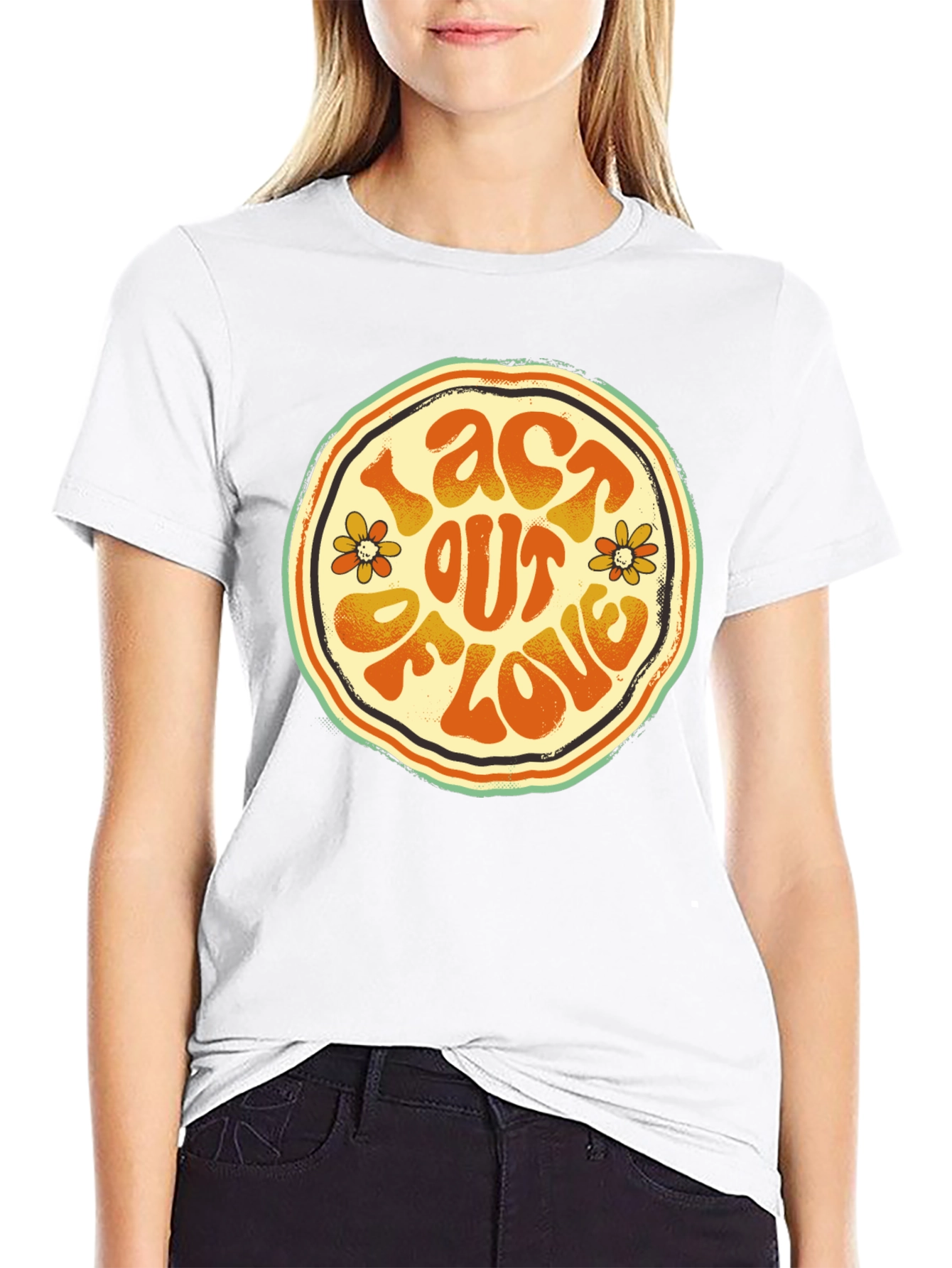 Act Out Of Love Retro Graphic Tee