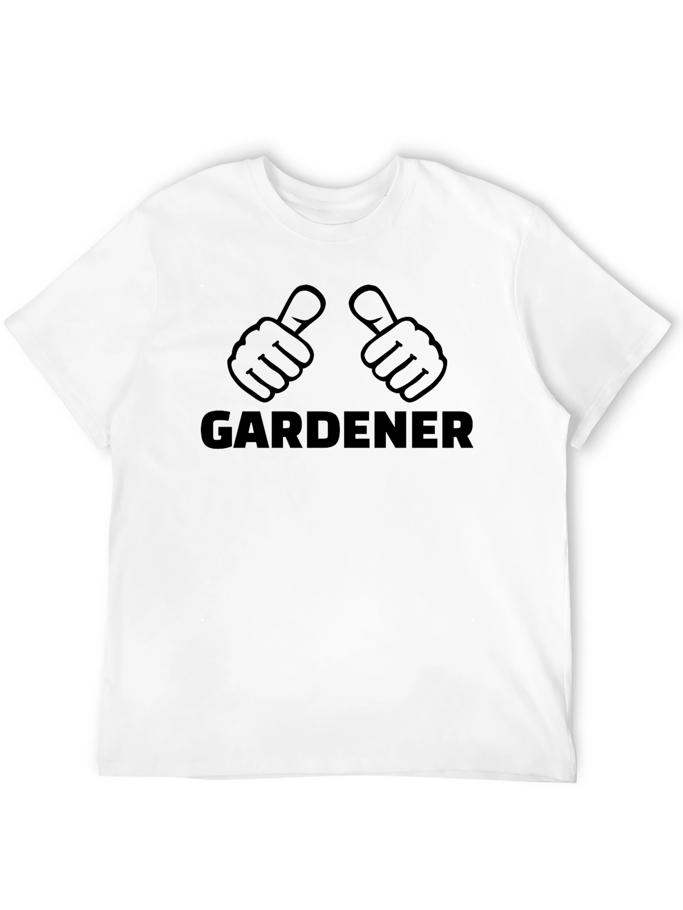 Gardener T-Shirt - Funny Thumbs Up Design
