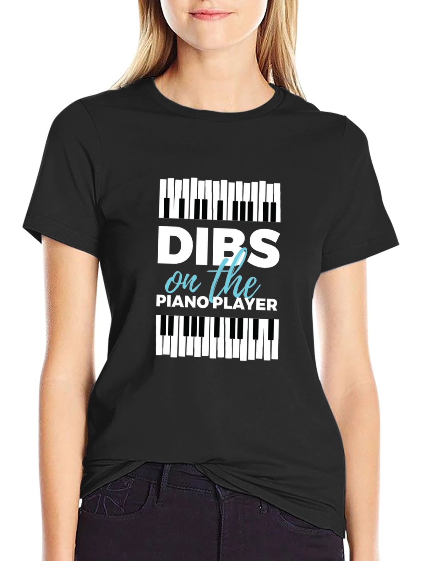 Dibs on the Piano Player Graphic Tee