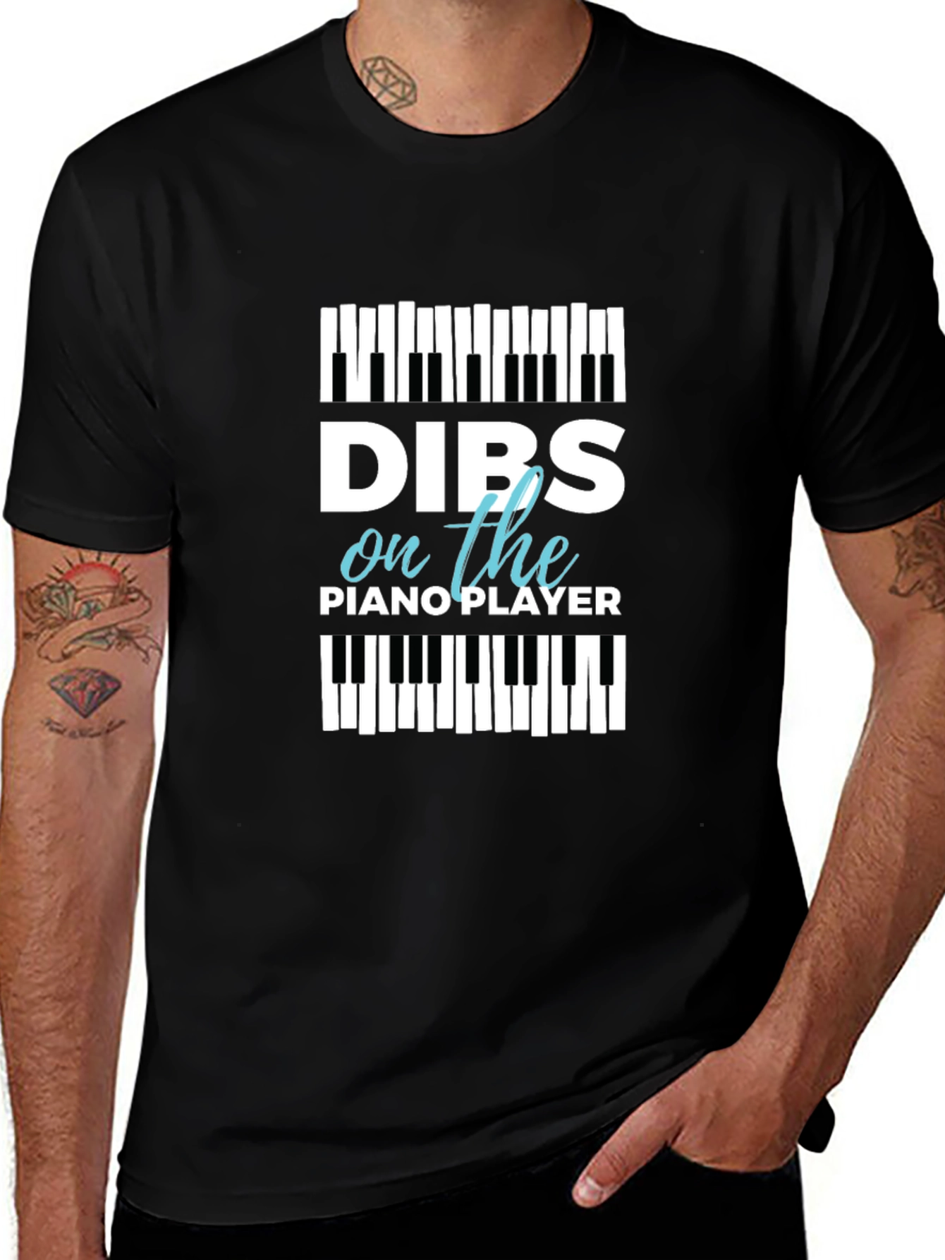 Dibs on the Piano Player Graphic Tee
