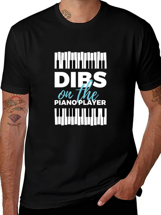 Dibs on the Piano Player Graphic Tee