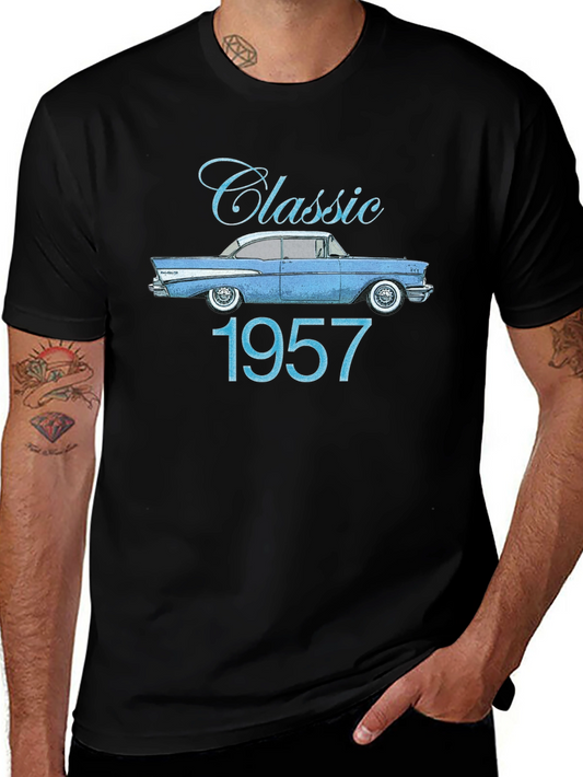 Classic 1957 Car T-Shirt - Retro Style