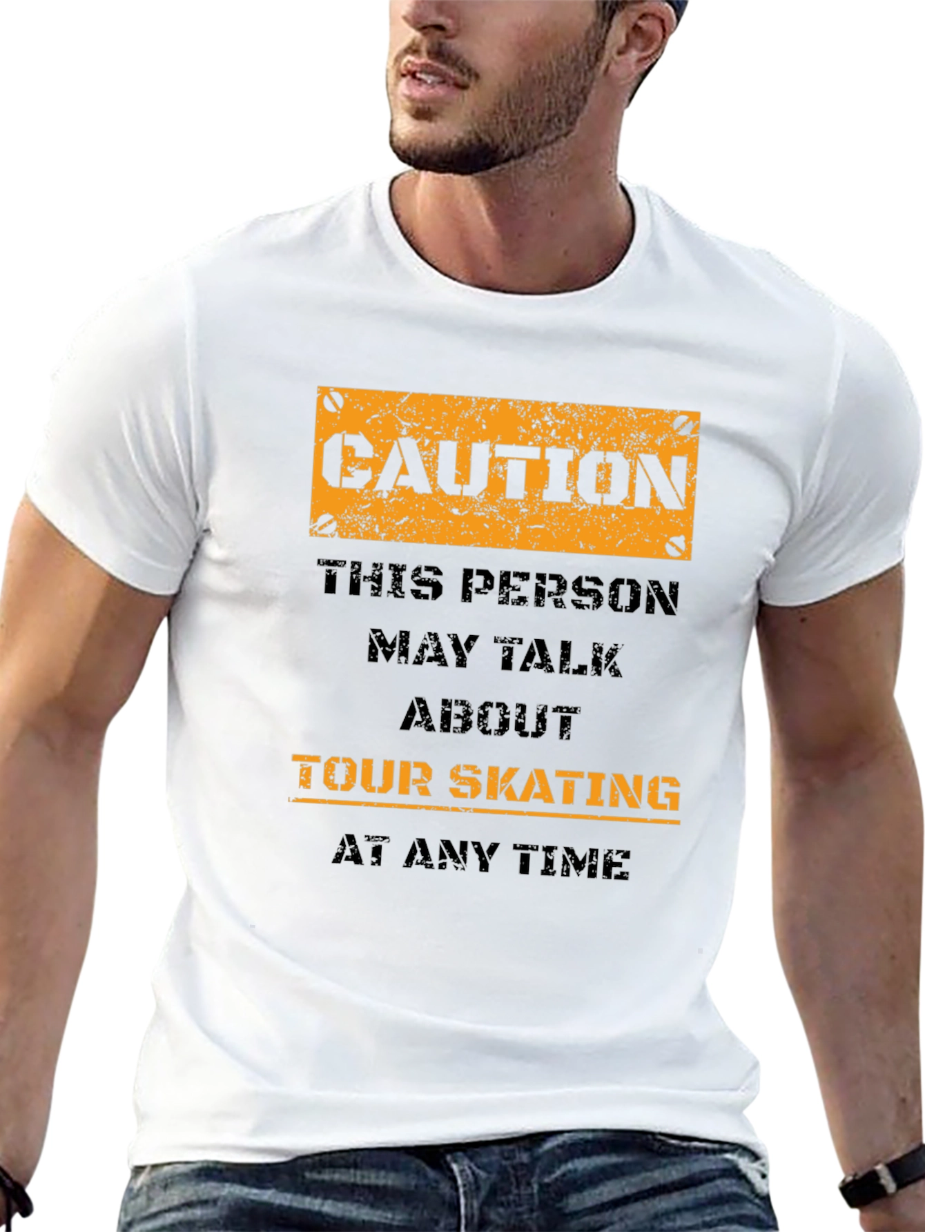 Caution Tour Skating T-Shirt