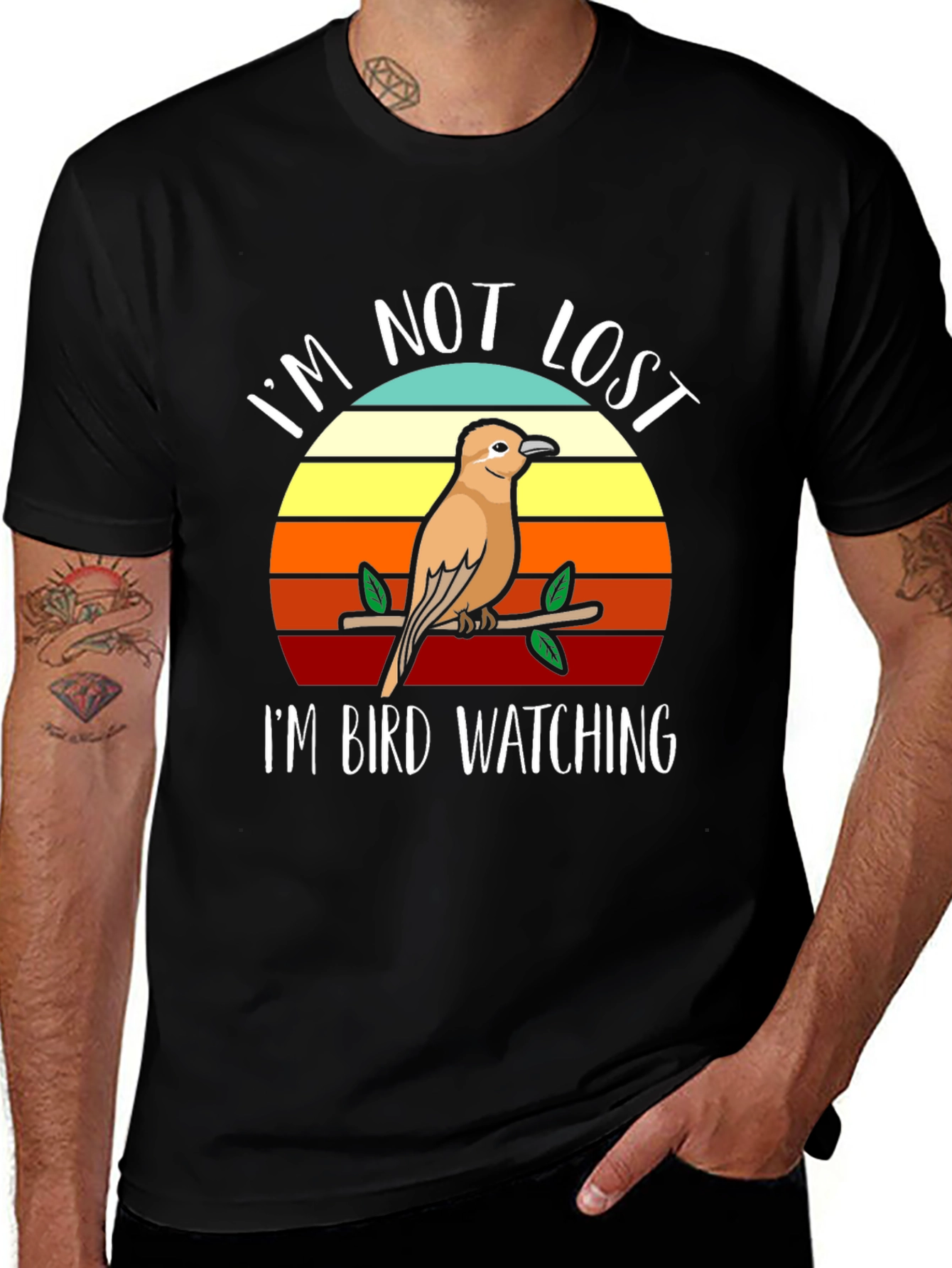 Im Not Lost Bird Watching T-Shirt