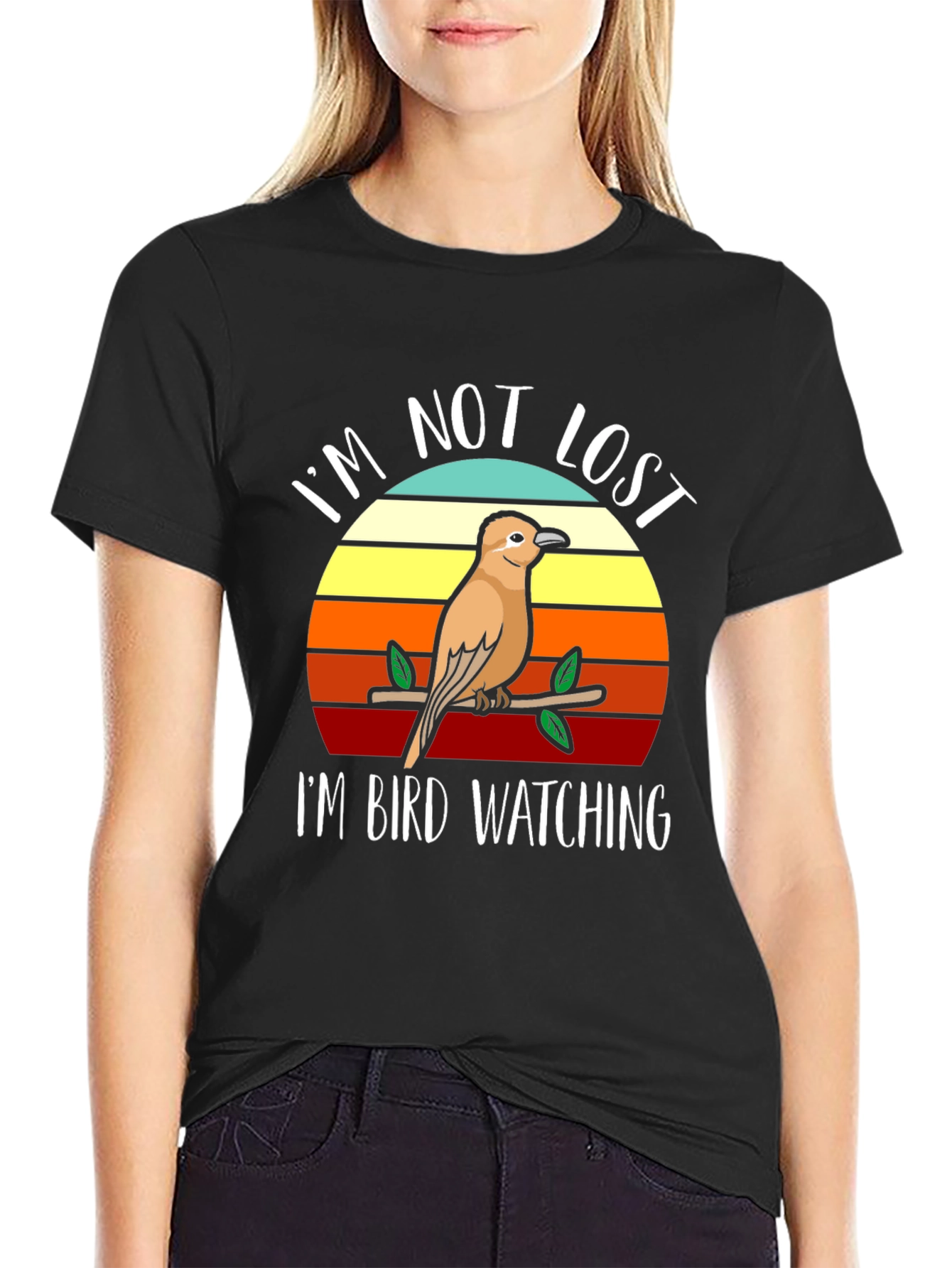 Im Not Lost Bird Watching T-Shirt