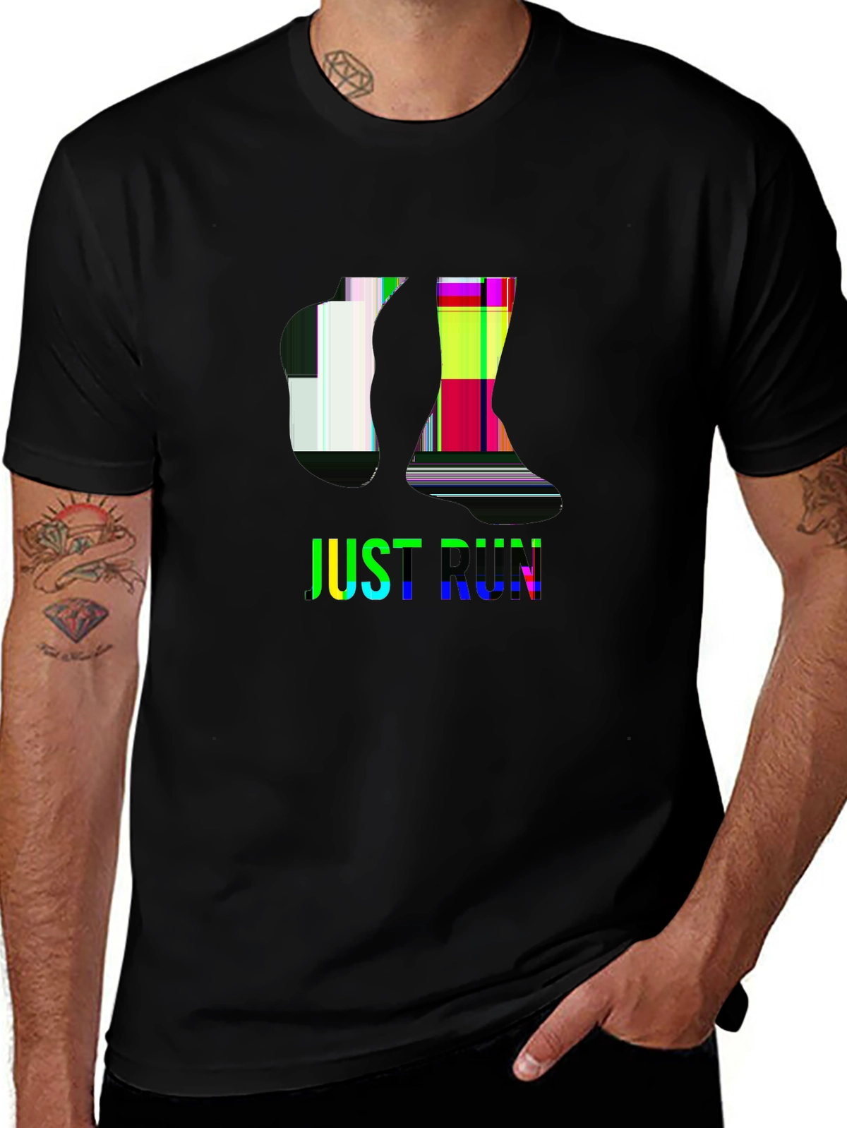 Game Day Premium Tee – Running shoes, 'JUST