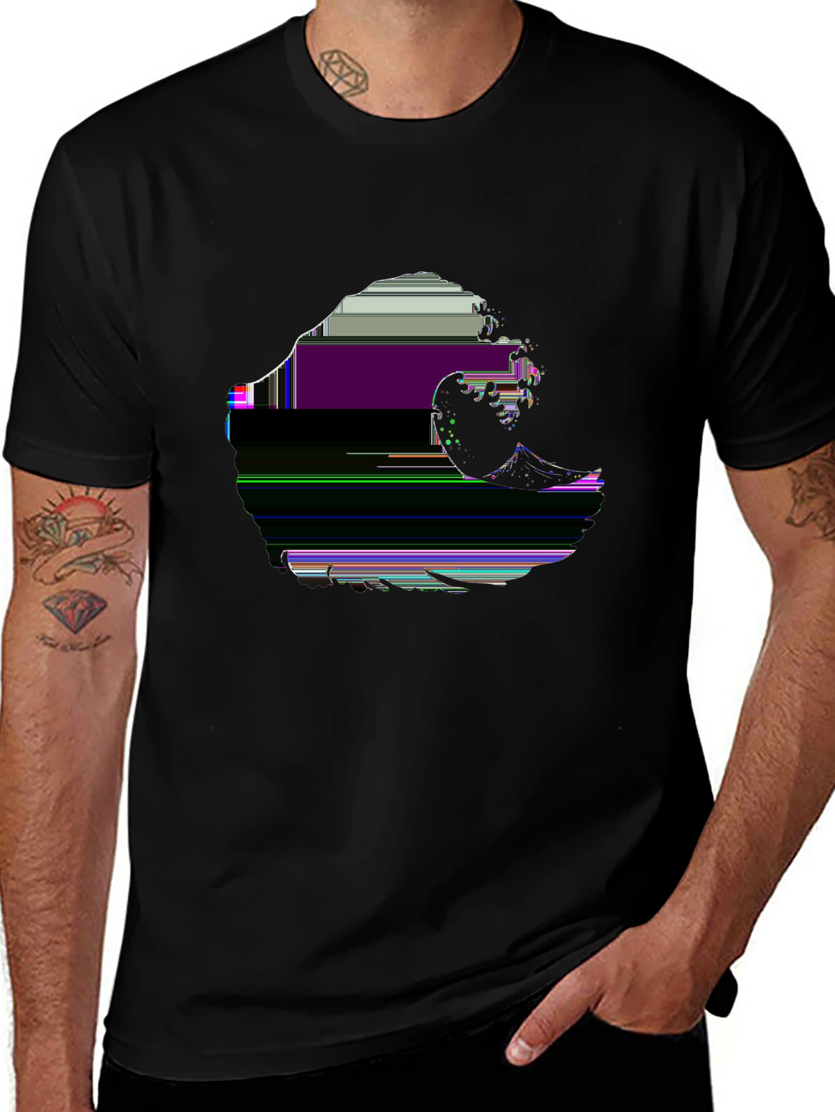Wild Explorer Tee – Ocean wave, surf