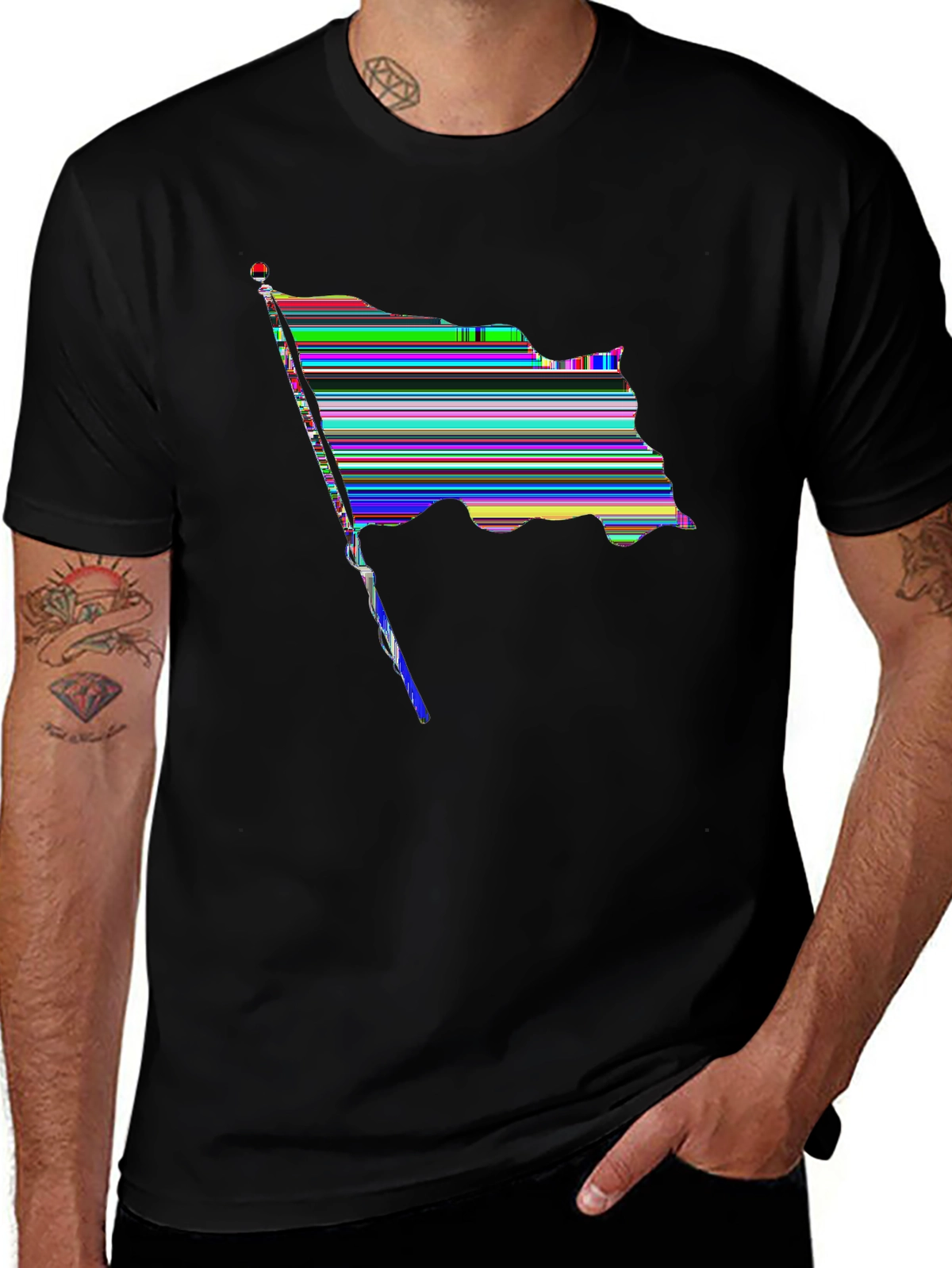 American Pride Tee – Vintage American flag