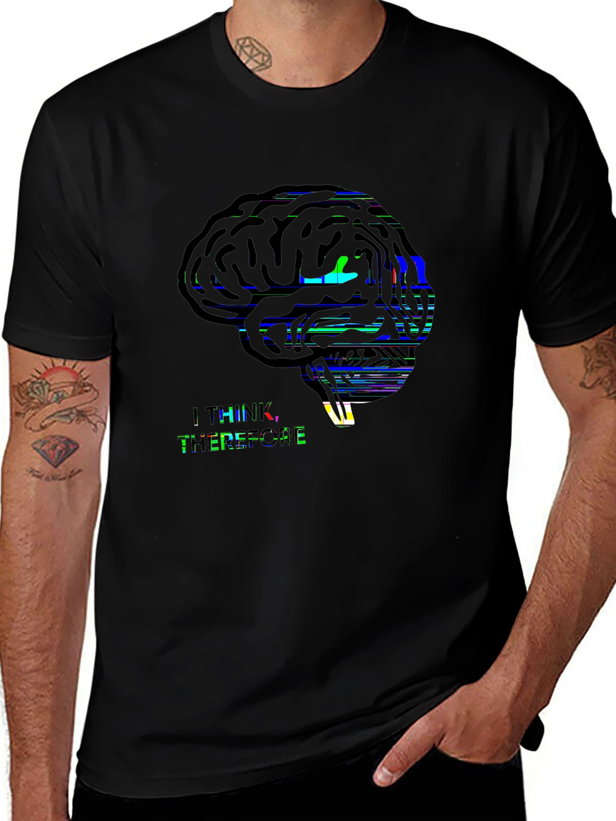 Future Tech Tee – Circuit board brain