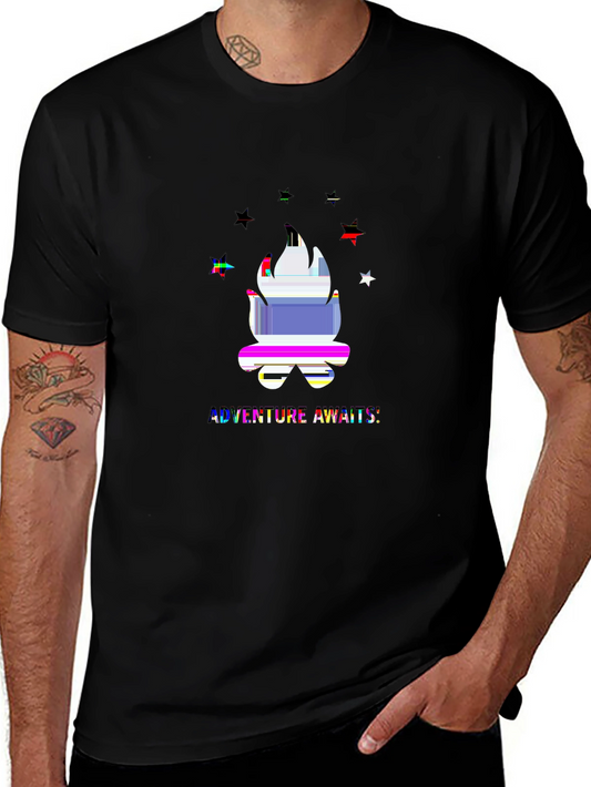 Wild Explorer Tee – Campfire under stars