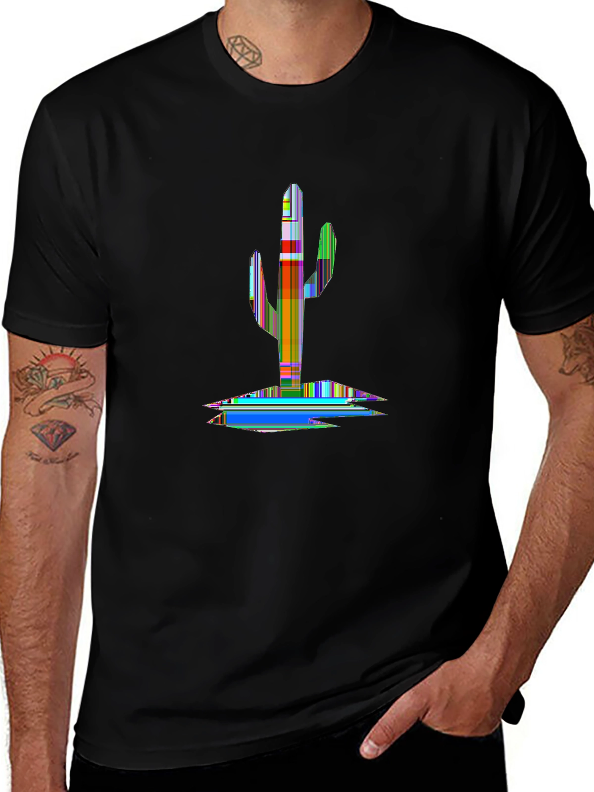Wild Explorer Tee – Cactus and desert