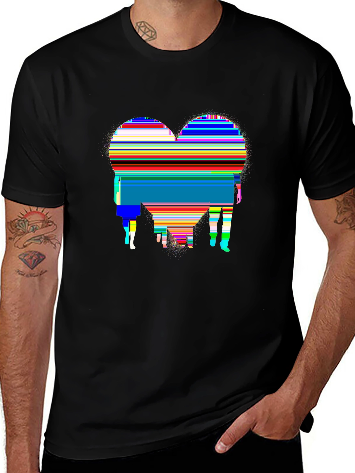 Family First Tee – Family holding hands
