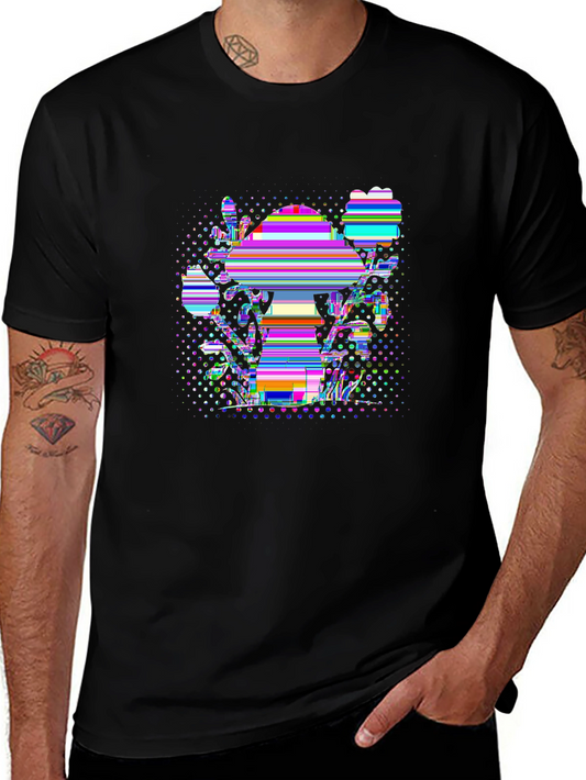 Wild Explorer Tee – Mushroom with floral